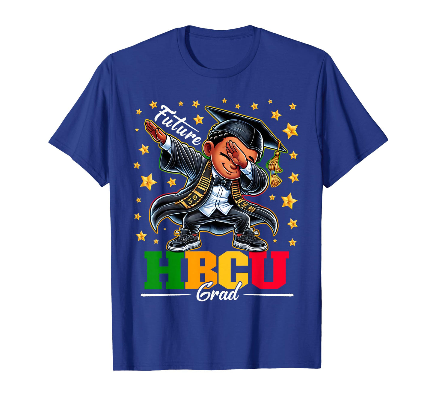 Future HBCU Grad Dabbing Kid Graduation for boys Kids T-Shirt