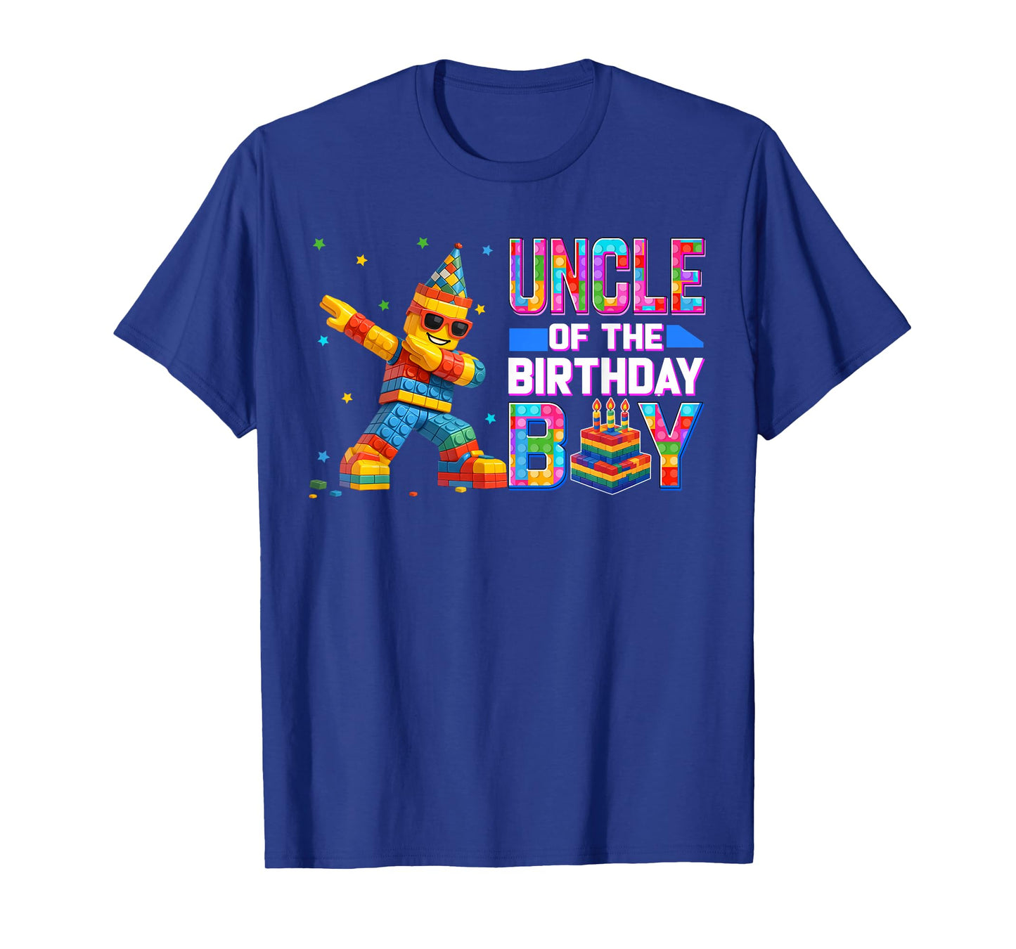 Uncle Of The Birthday Boy Family Matching Party T-Shirt