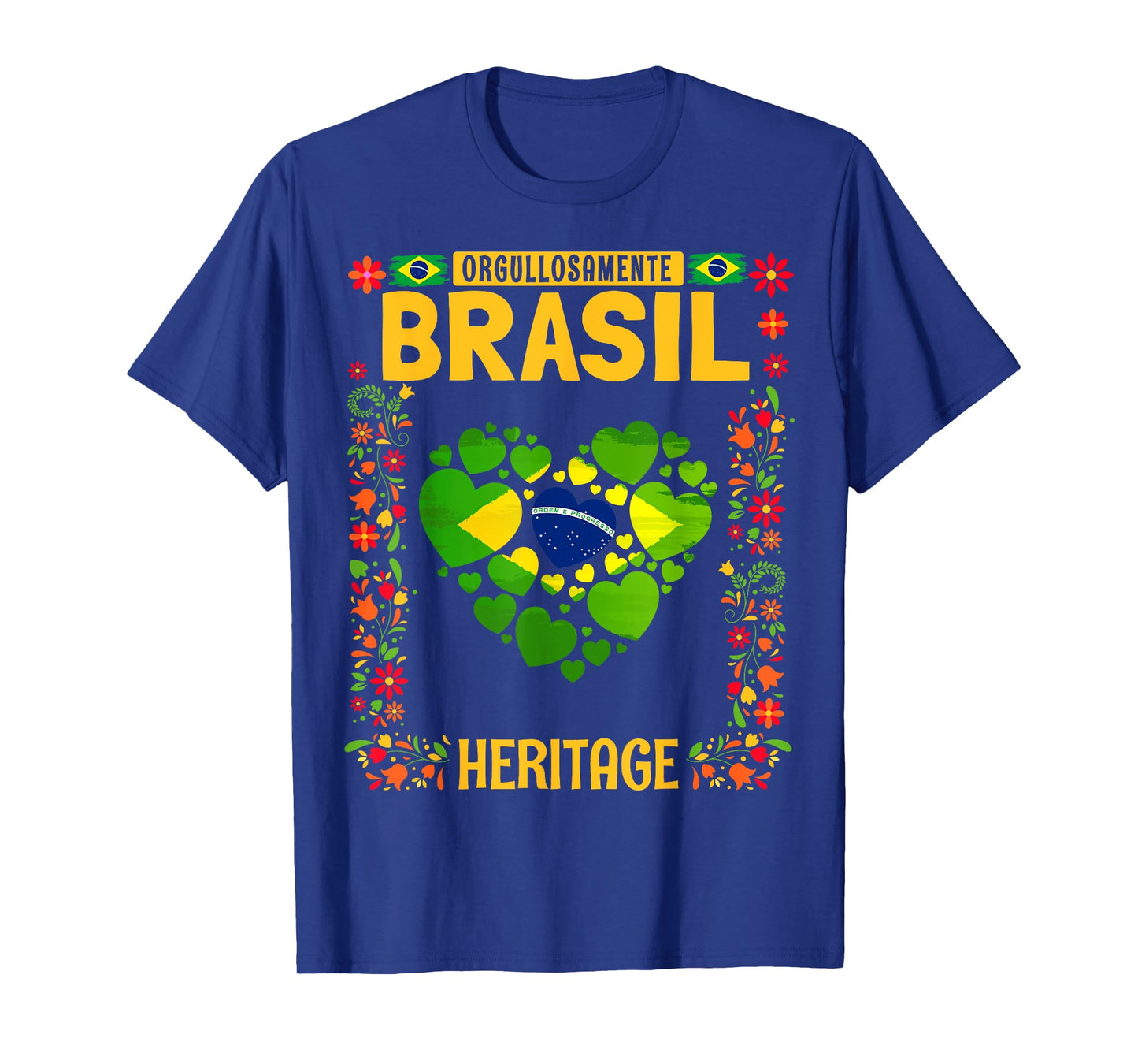 Brasil Flag Outfit Idea For Kids Brazil & Brazilian Flag T-Shirt