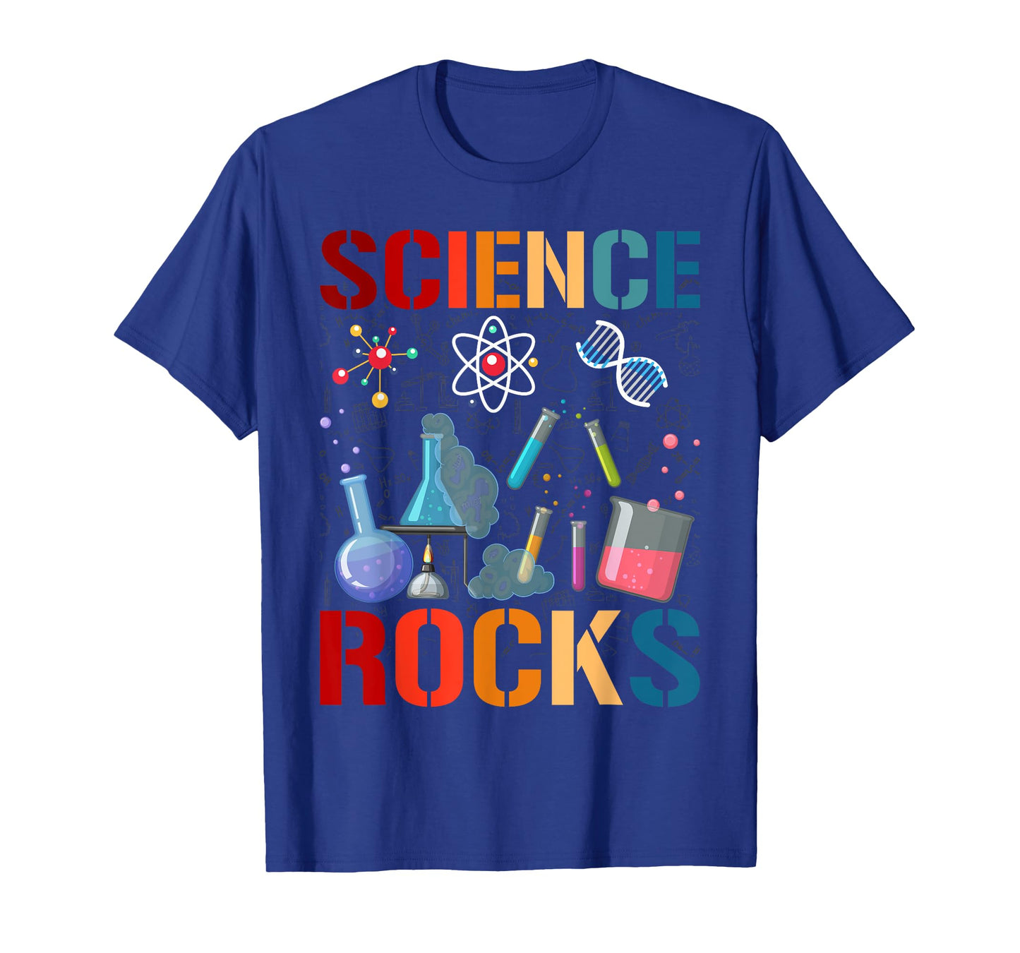 Science Rocks Biologist Chemistry Physics Teacher T-Shirt