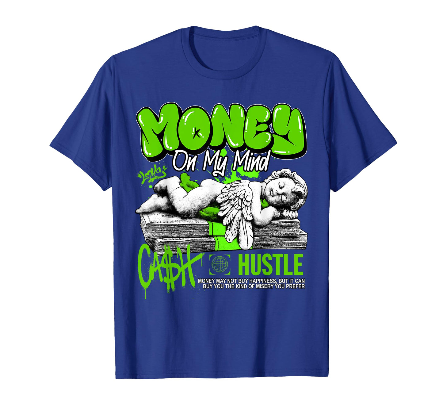 Money Cash Foamposite Black Green Matching Tee For Men Women T-Shirt