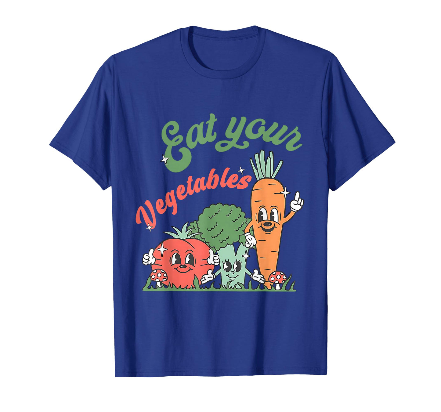 Eat Your Veggies Farmers Retro Market Vegetable Toddler Kids T-Shirt