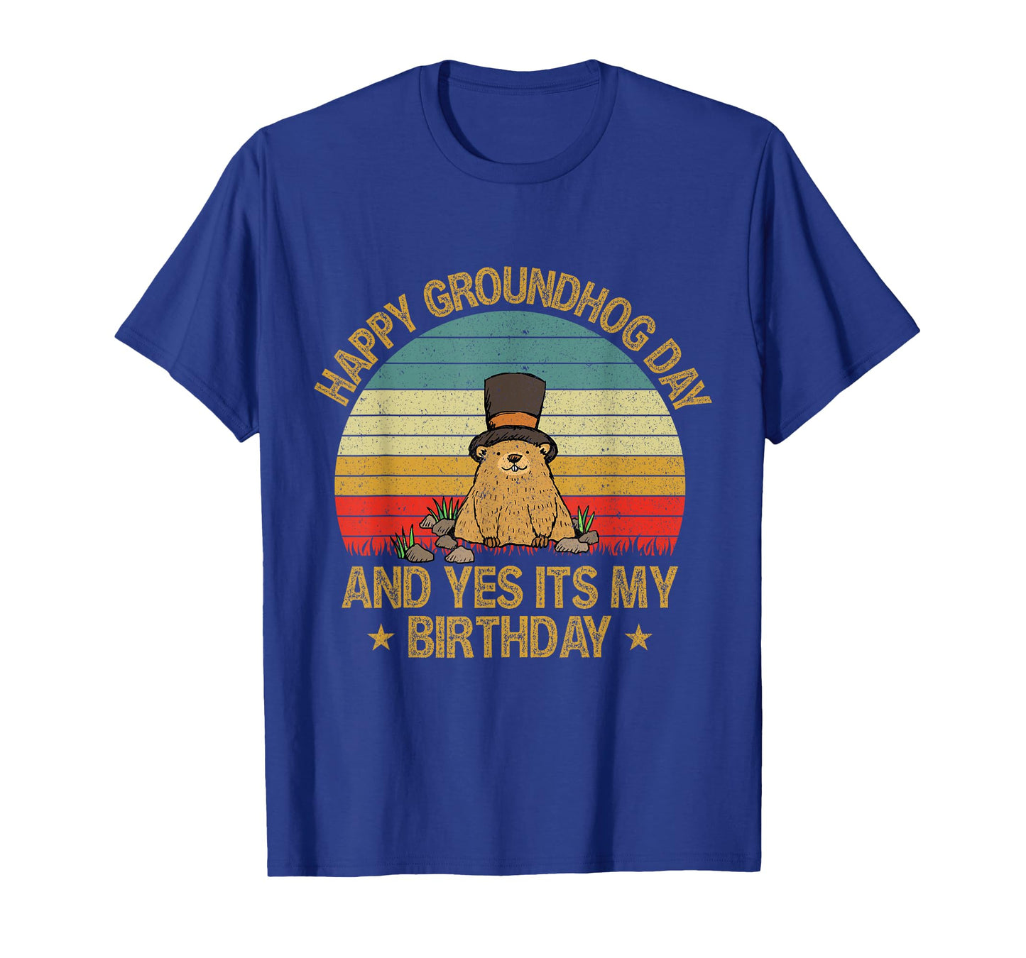 Happy Groundhog Day Lovers Costume Boys Girls Women Men T-Shirt