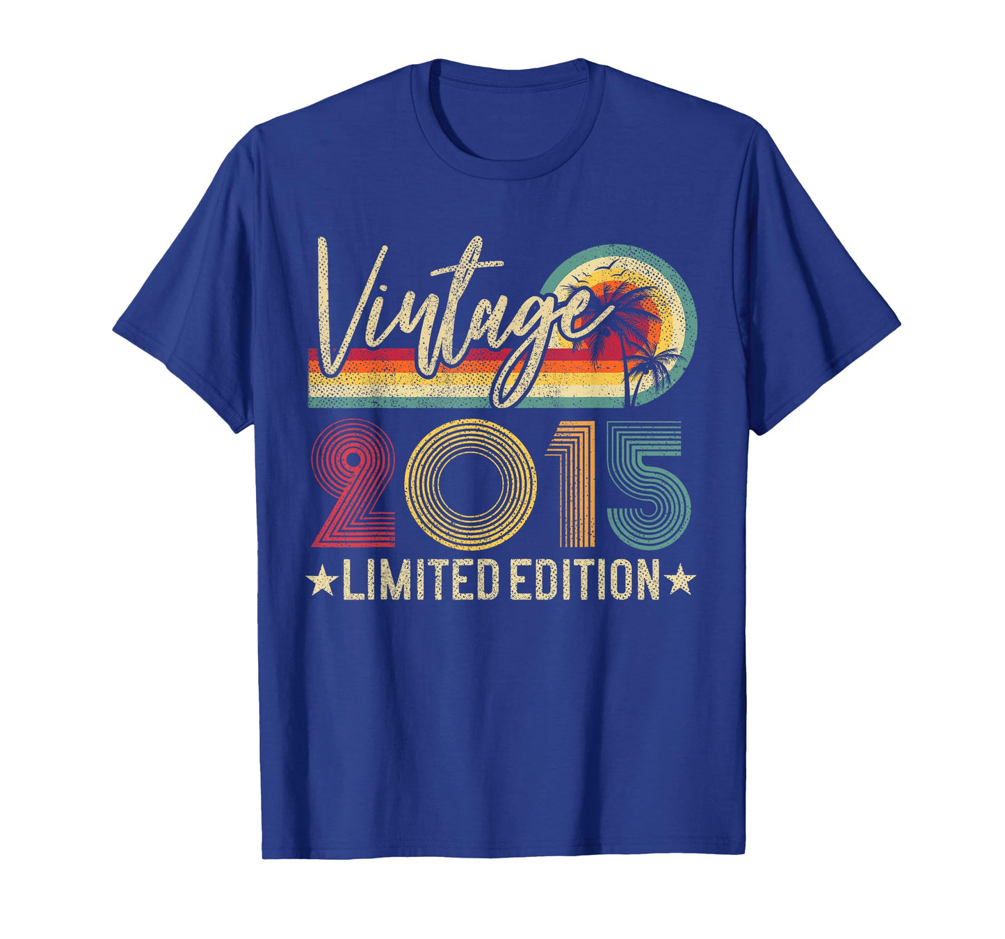 Limited Edition - Vintage 2015 10th Birthday 10 Years Old T-Shirt