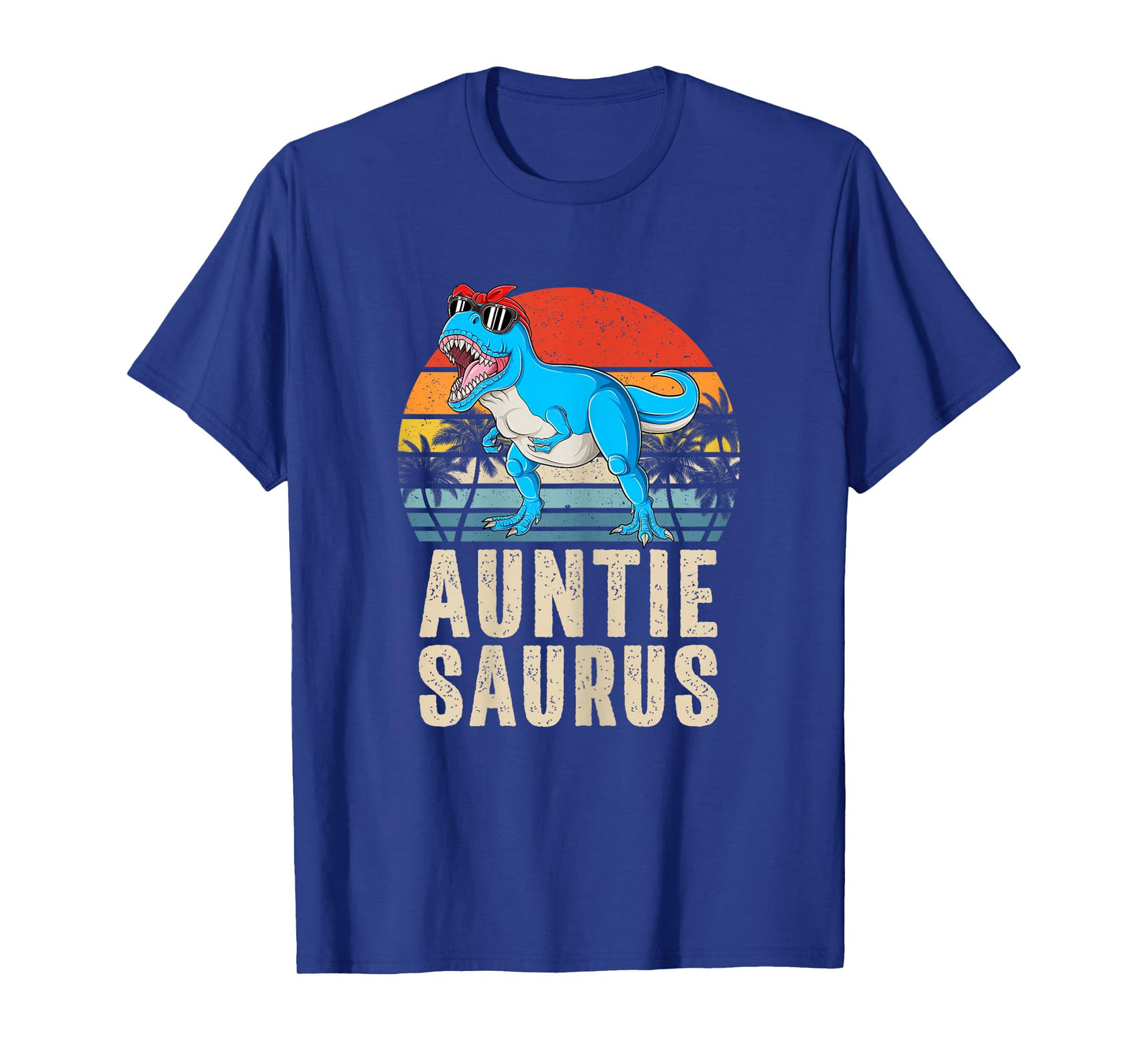 Auntiesaurus T Rex Auntie Saurus Dinosaur Family Matching T-Shirt