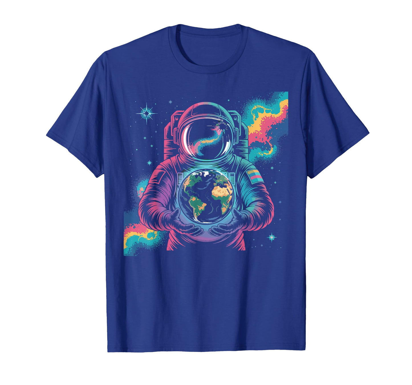 Astronaut Planet Earth Outer Space Galaxy Universe Science T-Shirt