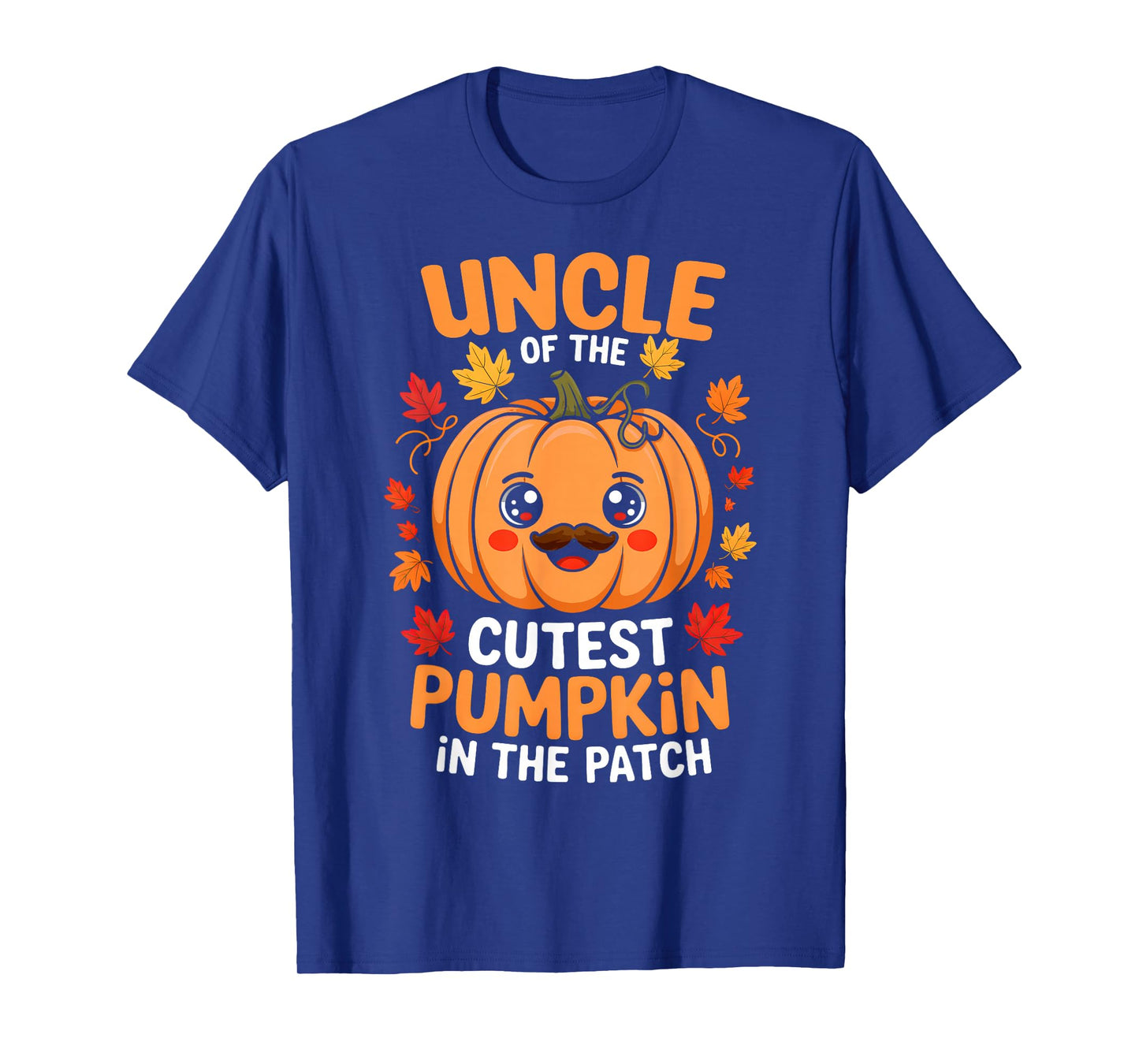Uncle Of The Cutest Pumpkin In The Patch Halloween Mens T-Shirt