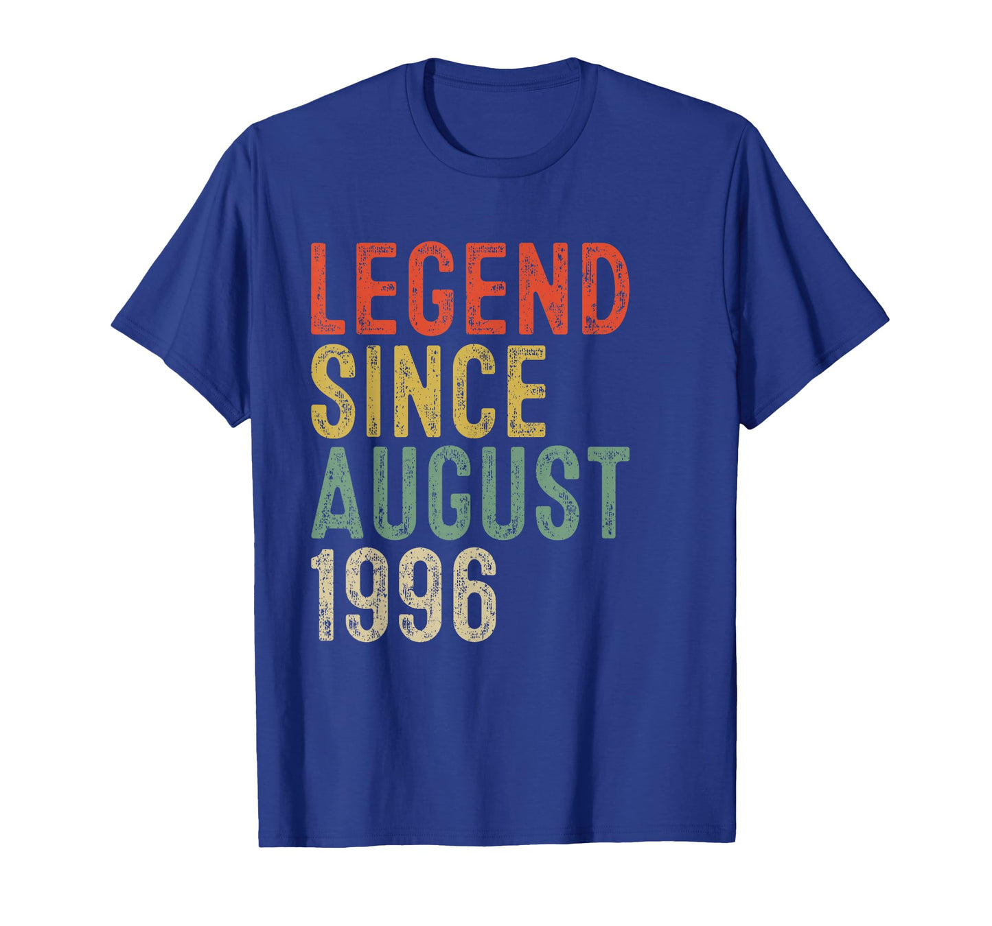Legend Since August 1996 29th Birthday Gifts 29 Year Old T-Shirt