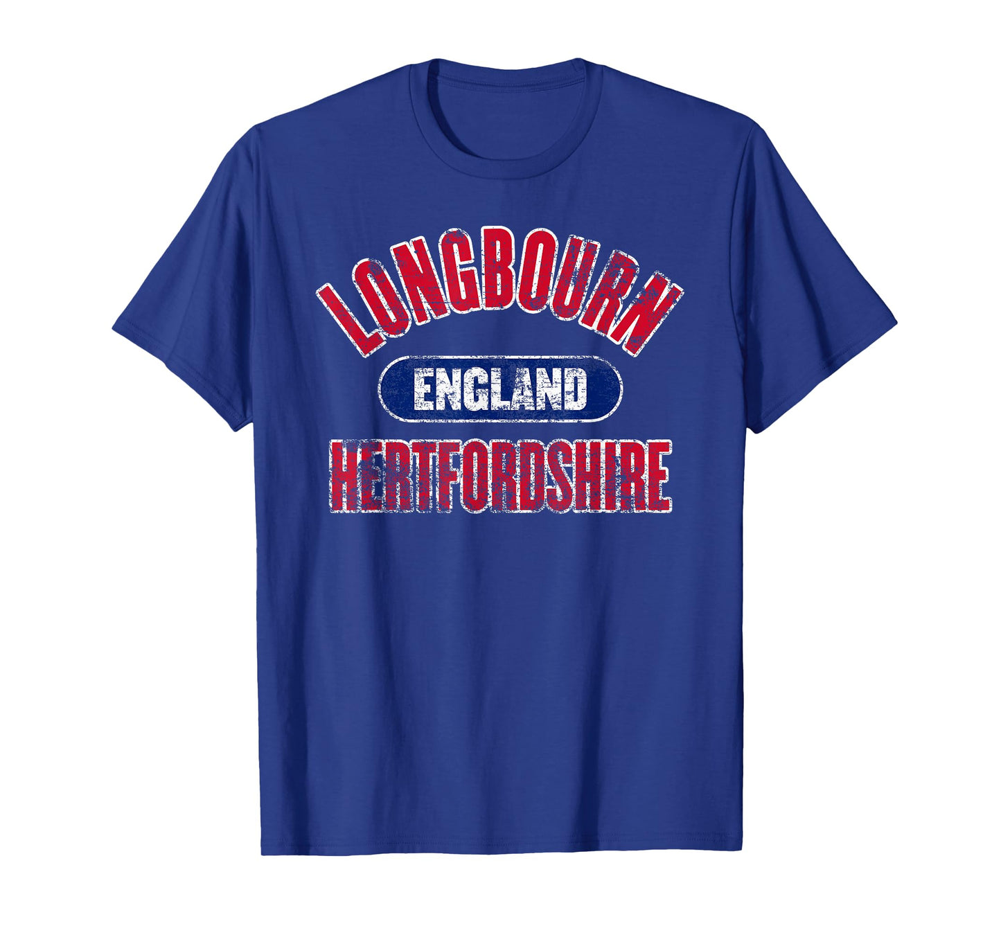 Longbourn Hertfordshire England Home of the Bennets Aged T-Shirt