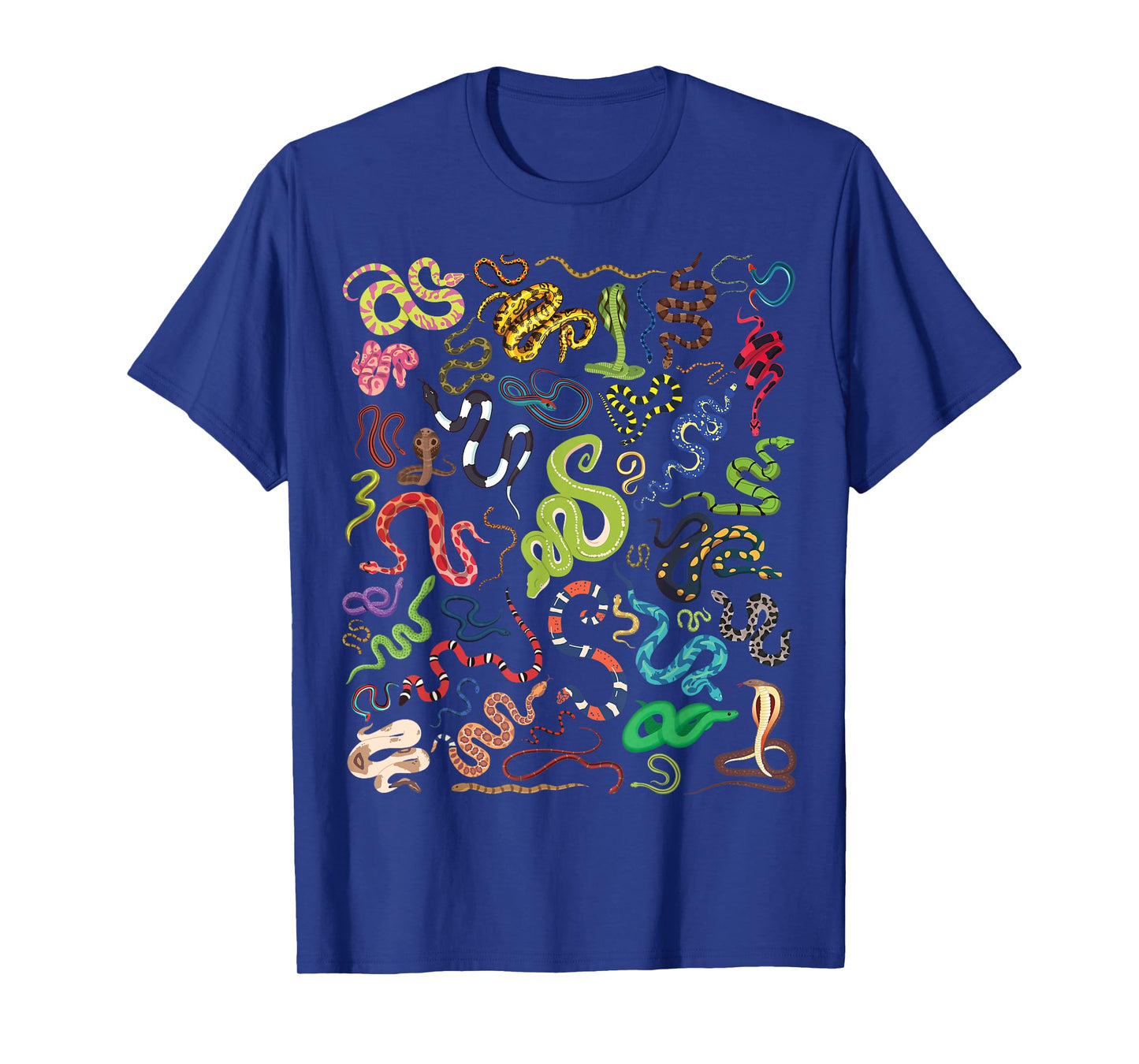 Types Of Snakes Educational Herpetologist Kids Boys Girls T-Shirt