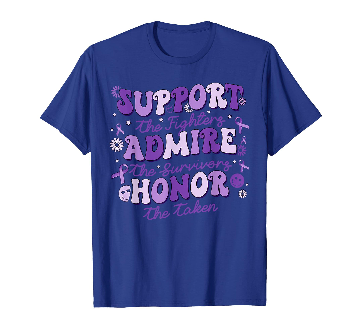 Support Fighters Honouring Taken Overdose Awareness Groovy T-Shirt