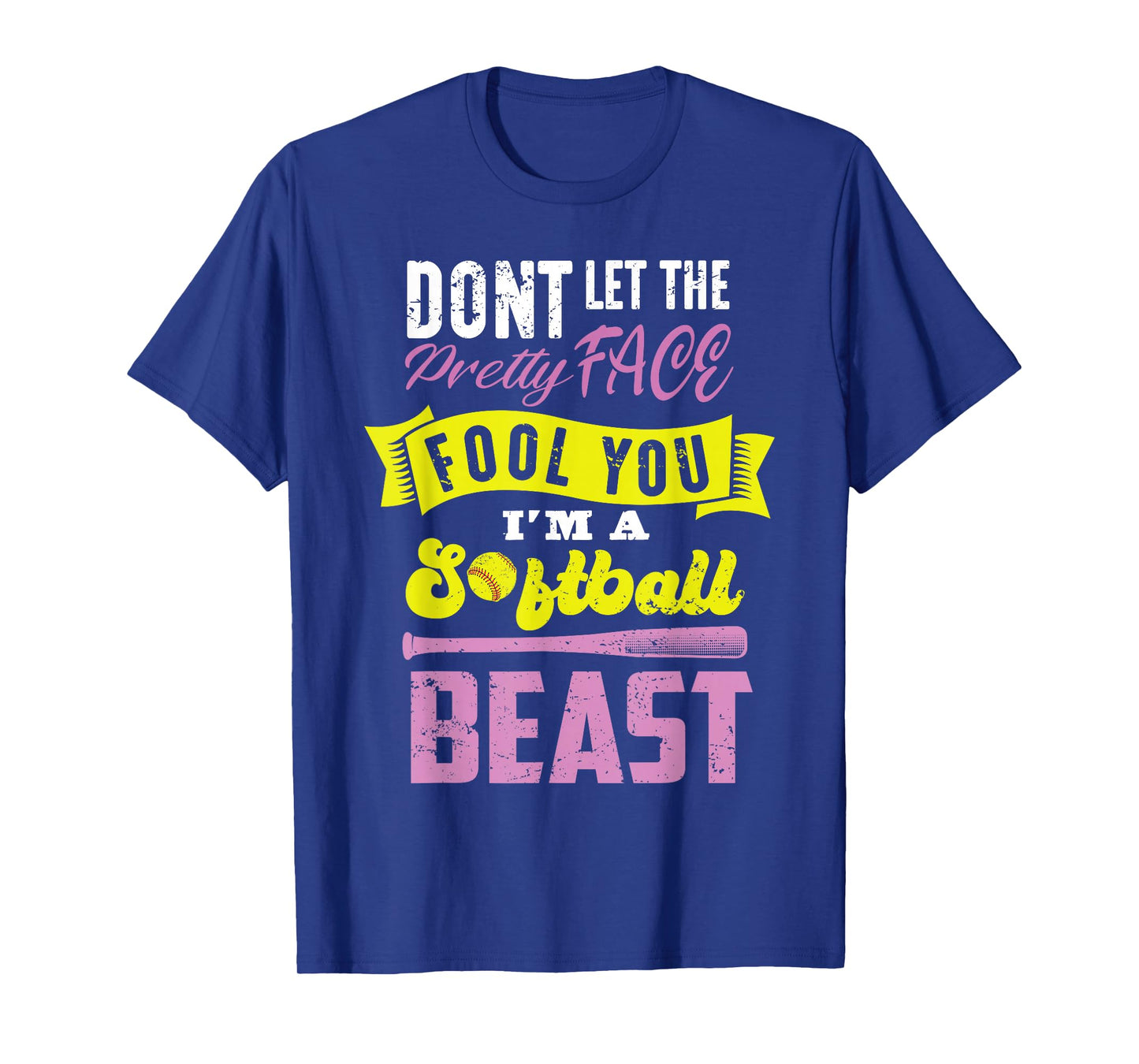 Funny Fastpitch Girls Catcher Softball Game Gift Women Kids T-Shirt