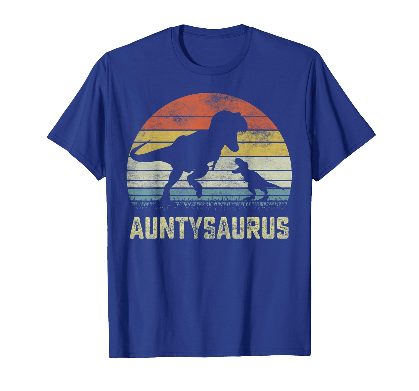 Auntysaurus T Rex Dinosaur Aunty Saurus Family Matching T-Shirt