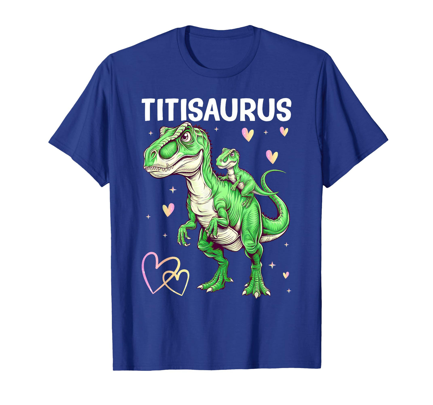 Titisaurus Titi Tyrannosaurus Dinosaur Baby Aunt T-Shirt