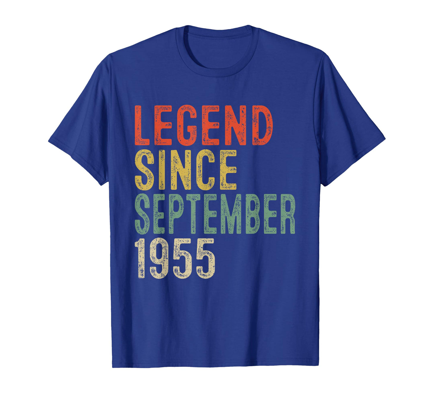 Legend Since September 1955 70th Birthday Gifts 70 Year Old T-Shirt