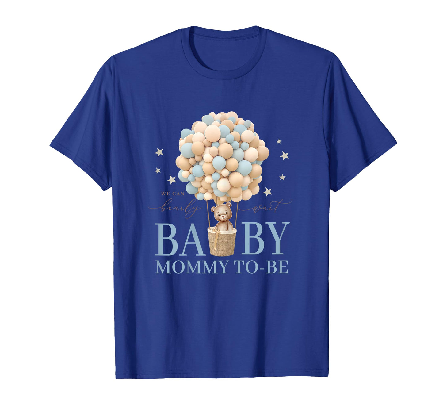Mommy We Can Bearly Wait Baby Shower Bear Family Matching T-Shirt