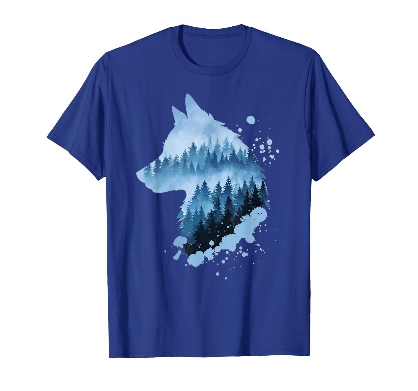 Funny Siberian Husky Art For Men Women Kids Dog Lover T-Shirt