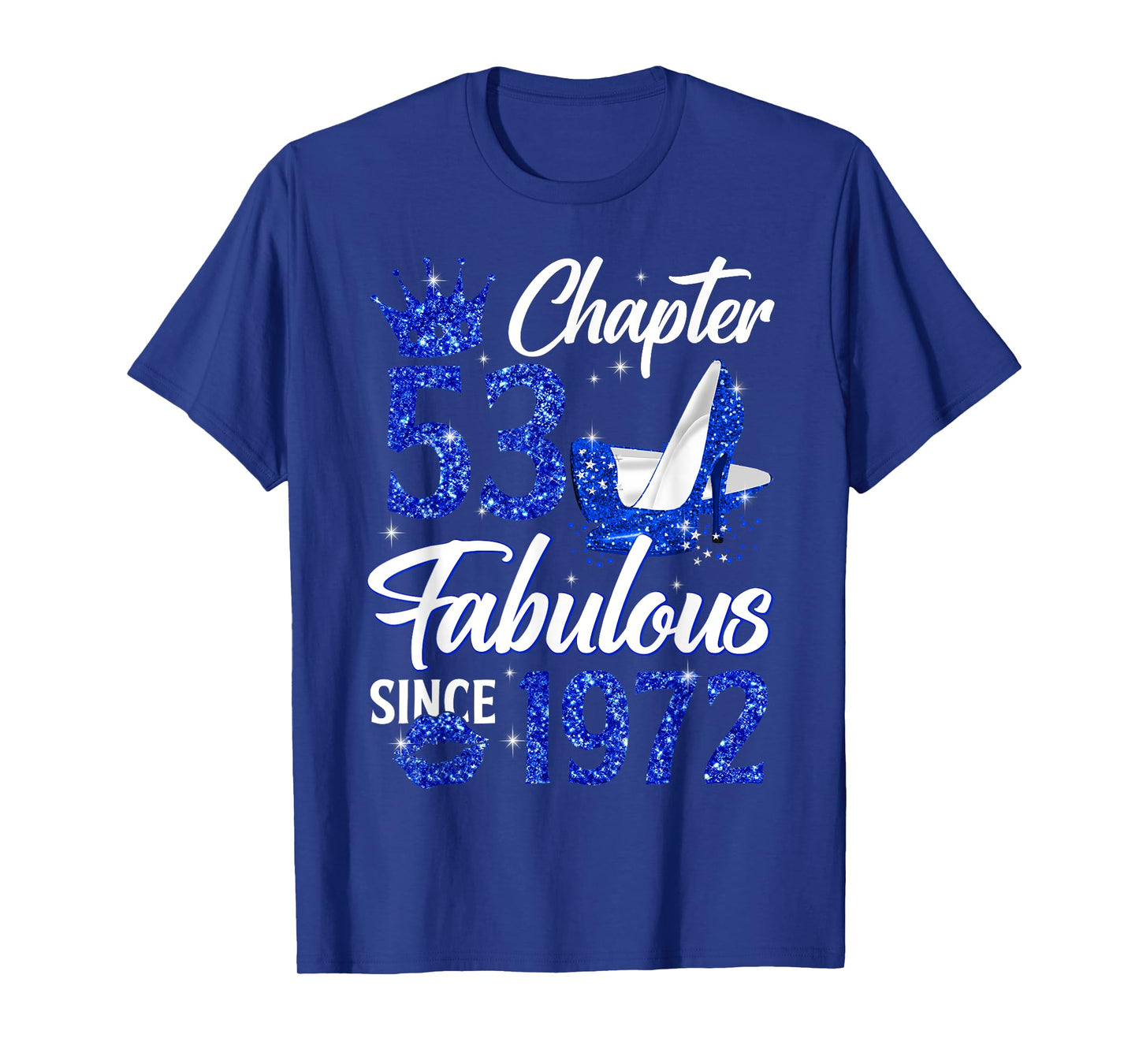 Chapter 53 Fabulous Since 1972 53rd Leopard Birthday Queen T-Shirt
