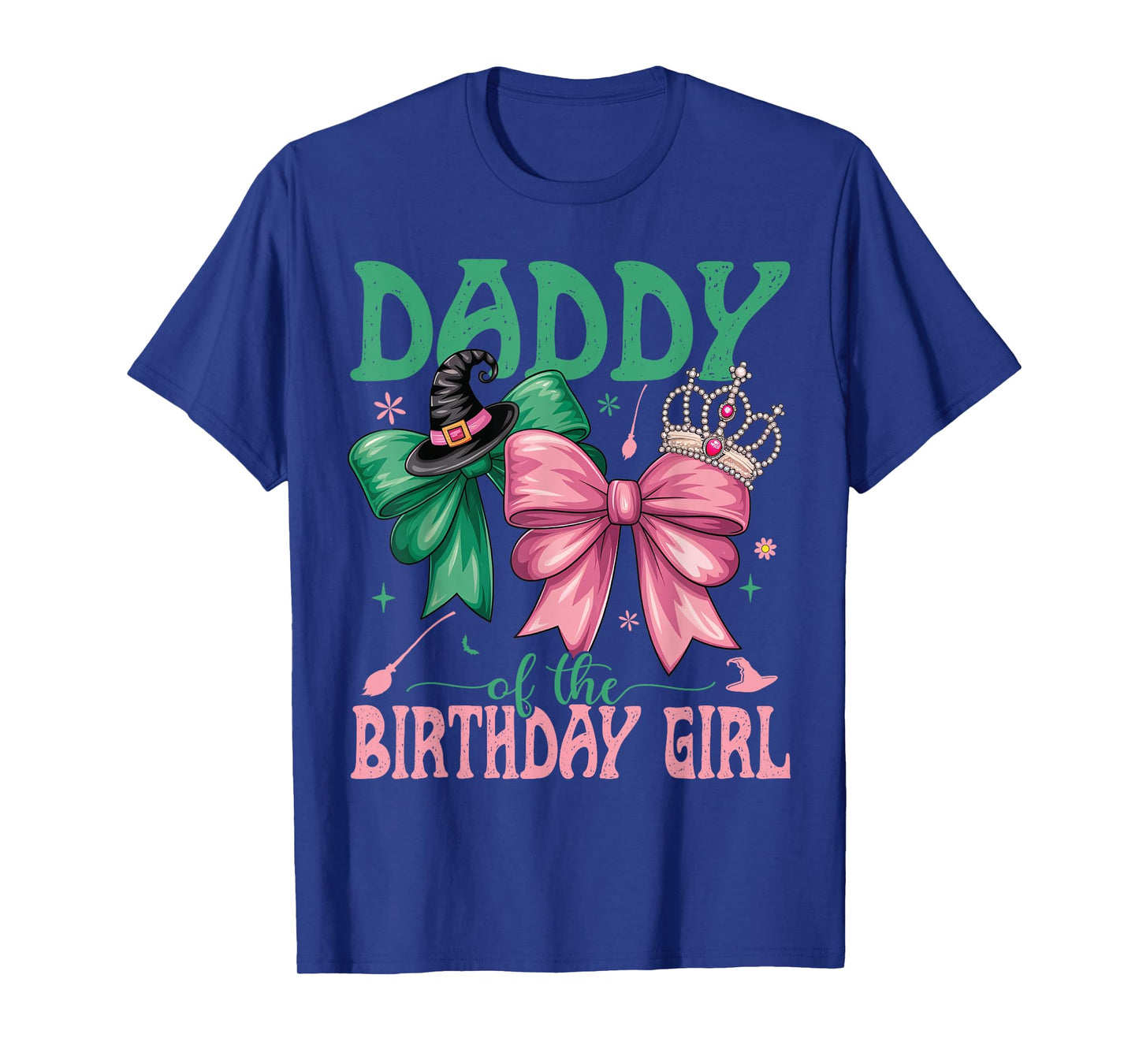 Daddy Of The Birthday Girl Matching Witch Family Bday Part T-Shirt