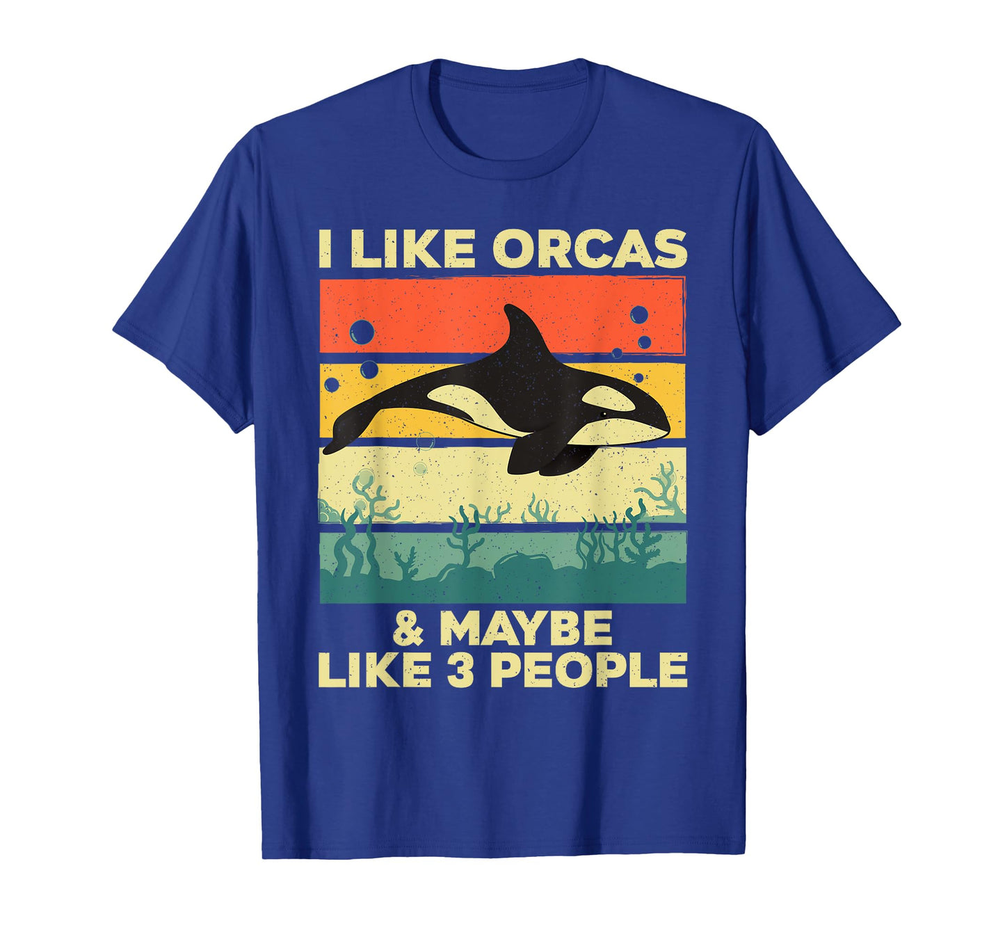 Cool Orca Design For Men Women Kids Killer Whale Ocean Orca T-Shirt