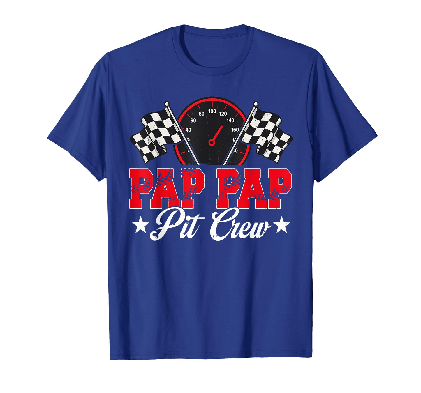 Race Car Birthday Party Racing Family Pap Pap Pit Crew T-Shirt