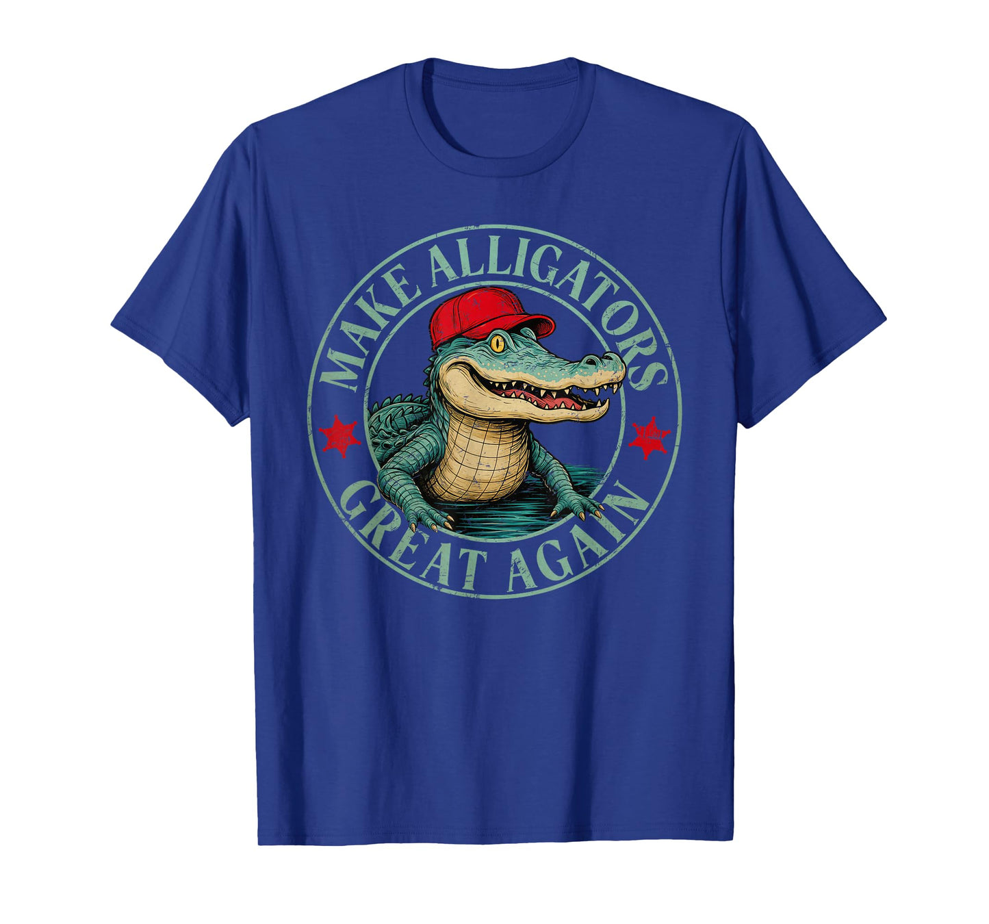 Make Alligator Great Again Political Humor Funny Tees T-Shirt