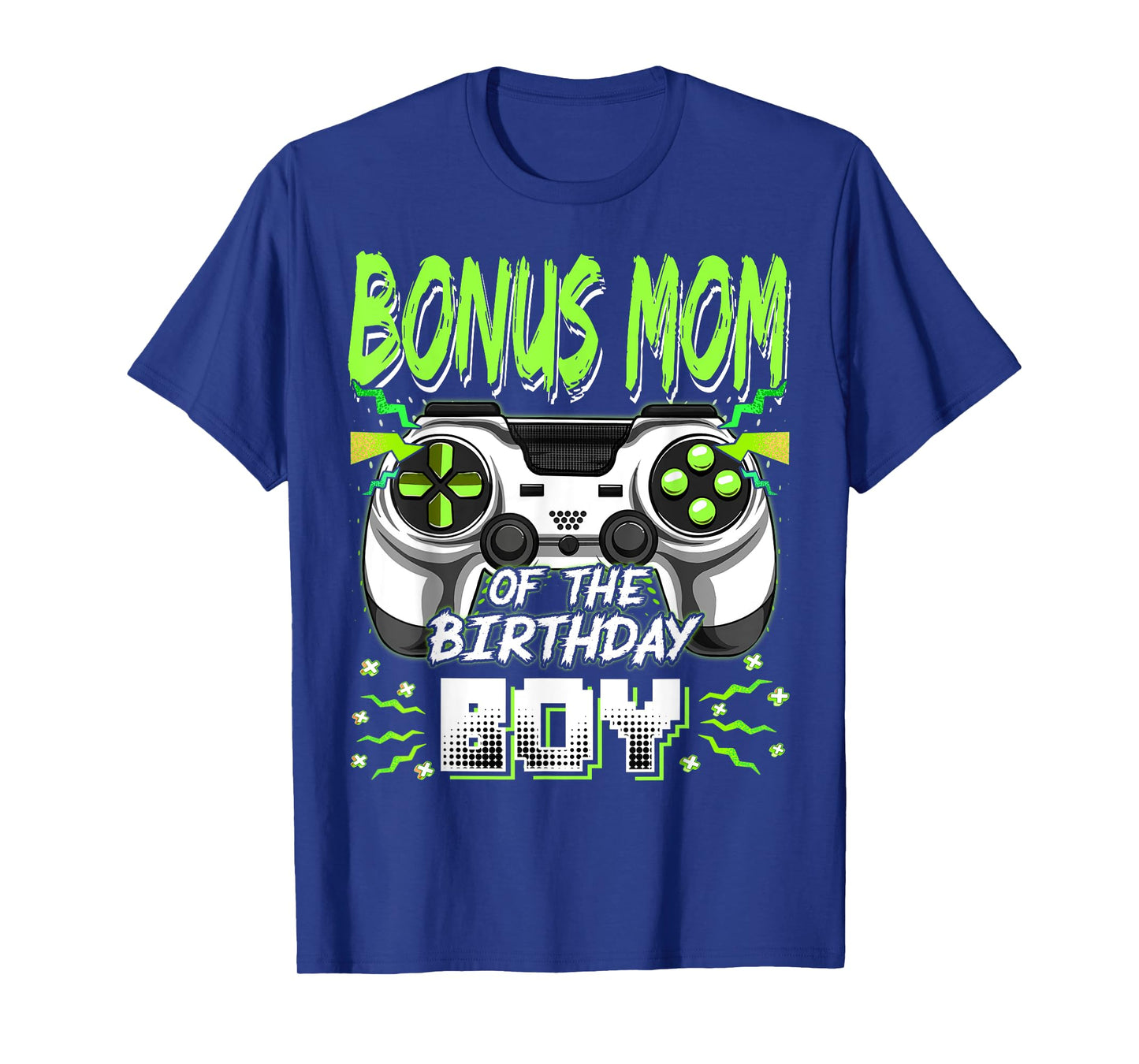 Bonus Mom Of The Birthday Boy Video Game Bday Party T-Shirt