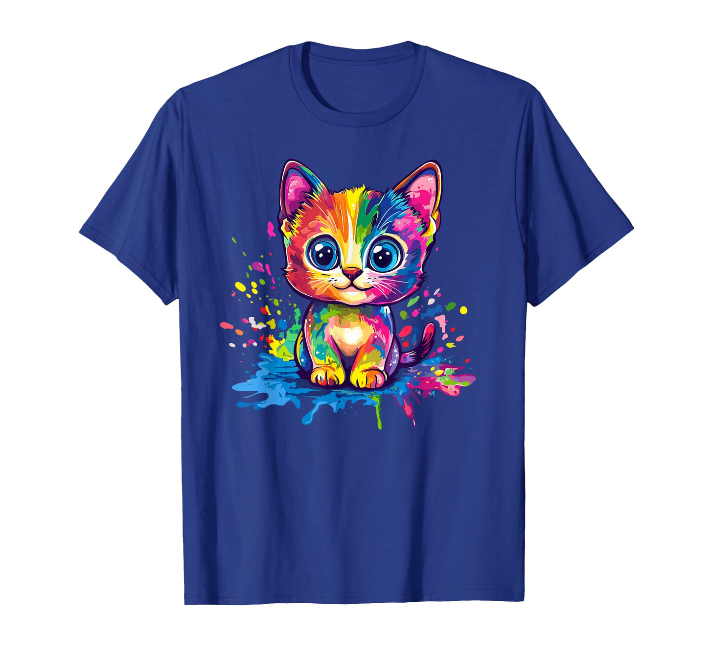 Adorable Colorful Kitten T-Shirt