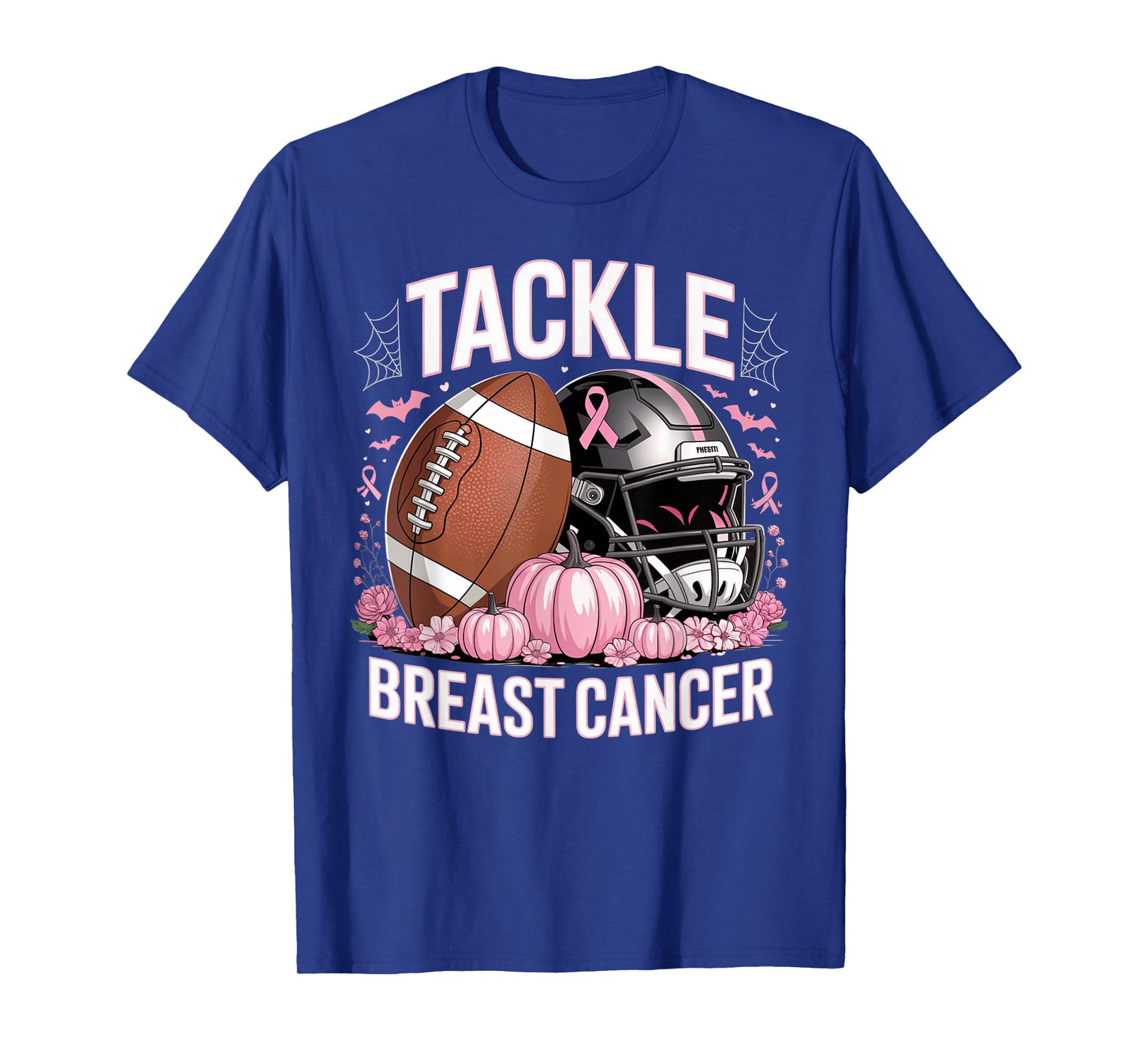 Tackle Breast Cancer Football Breast Cancer Awareness Month T-Shirt