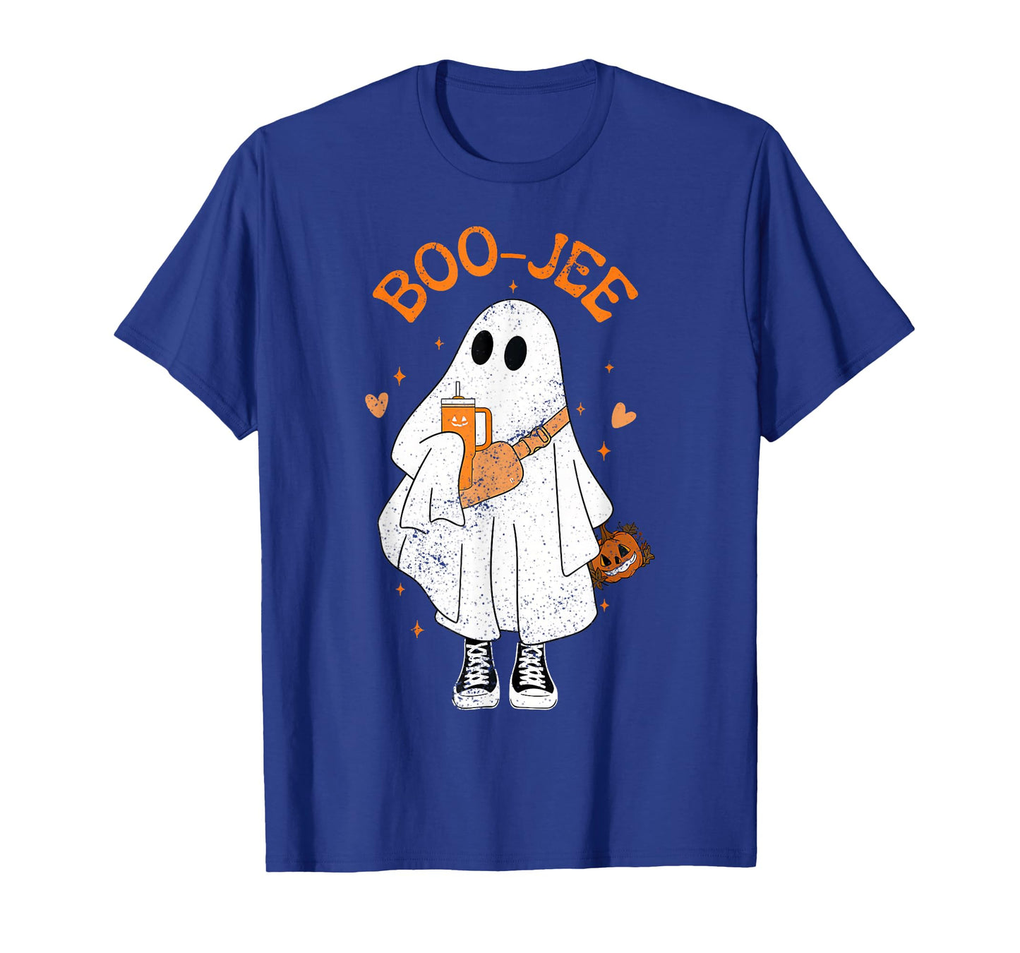 Spooky Season Cute Ghost Halloween Boujee Boo Jee T-Shirt