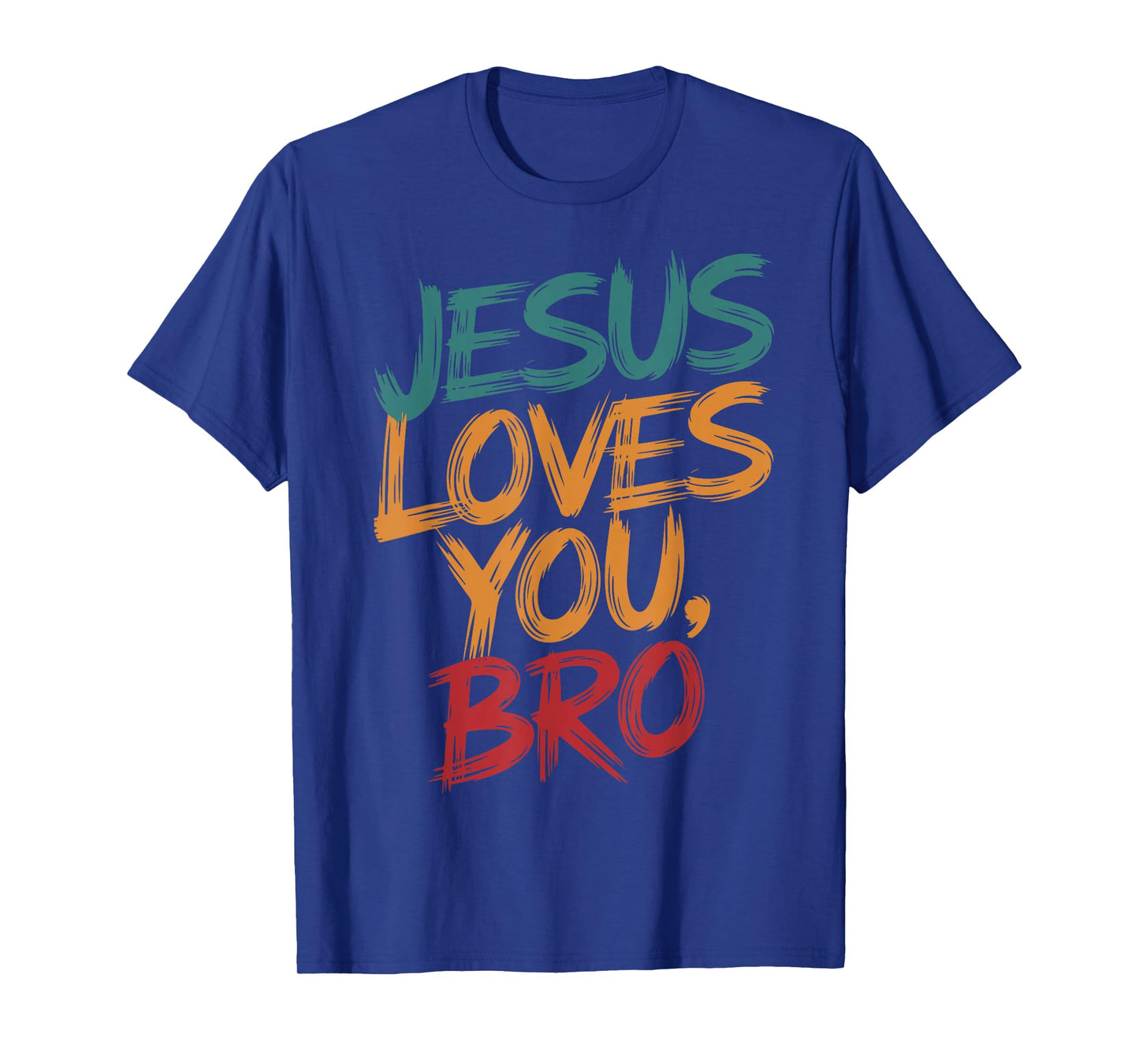 Kids Jesus Loves You Bro Funny Christian Boys Toddler Godson T-Shirt