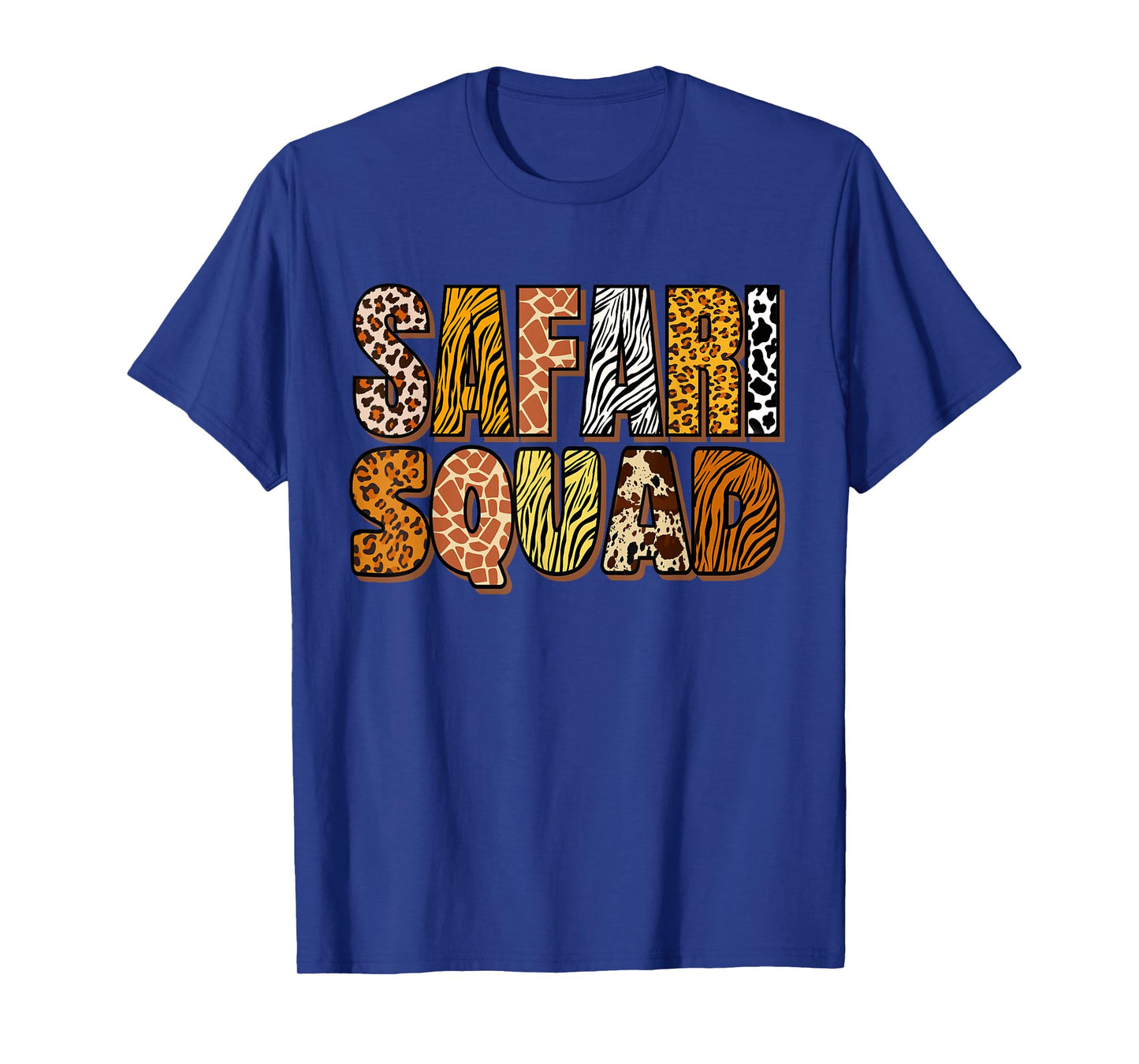 Safari Squad Africa Animal Skin for Boys Girls Children Men T-Shirt