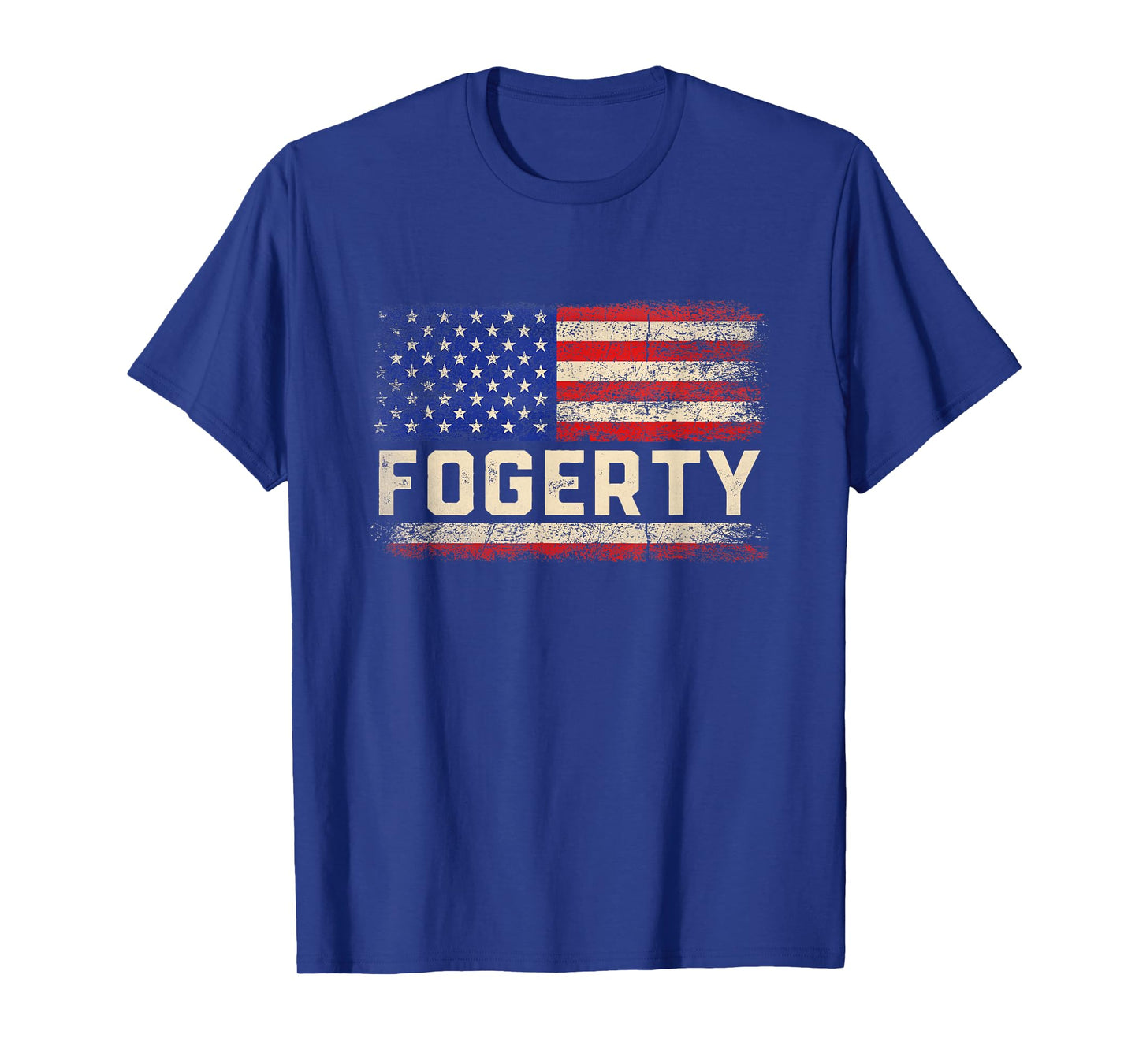 Fogerty Last Name Shirt Fogerty Name American Flag T-Shirt