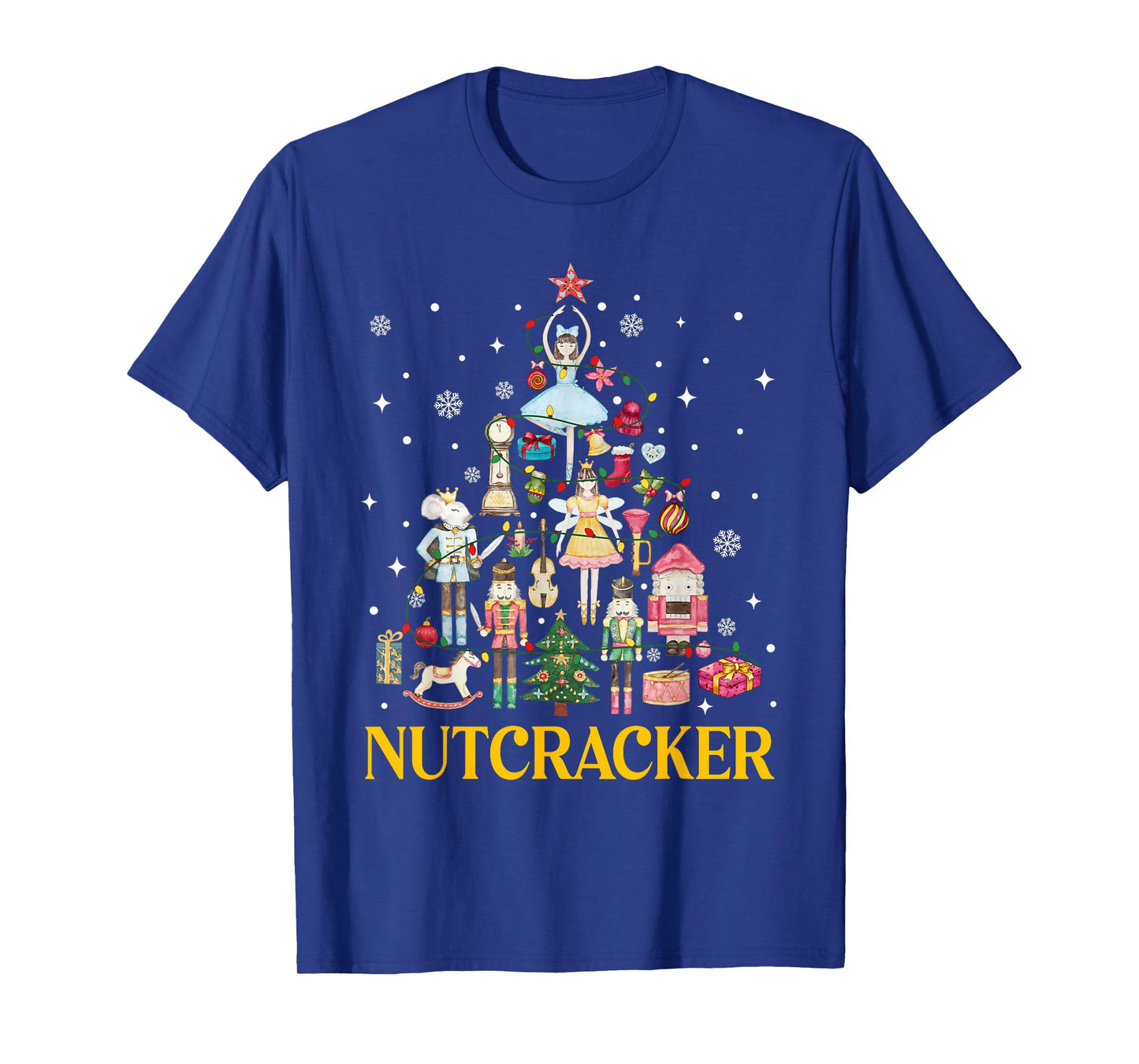 Christmas Nutcracker Squad Ballet Dance Women Kid Girls Xmas T-Shirt