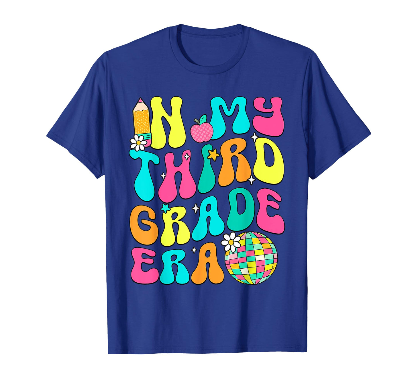 In My Third Grade Era 3rd Grade Girl Teacher Back To School T-Shirt