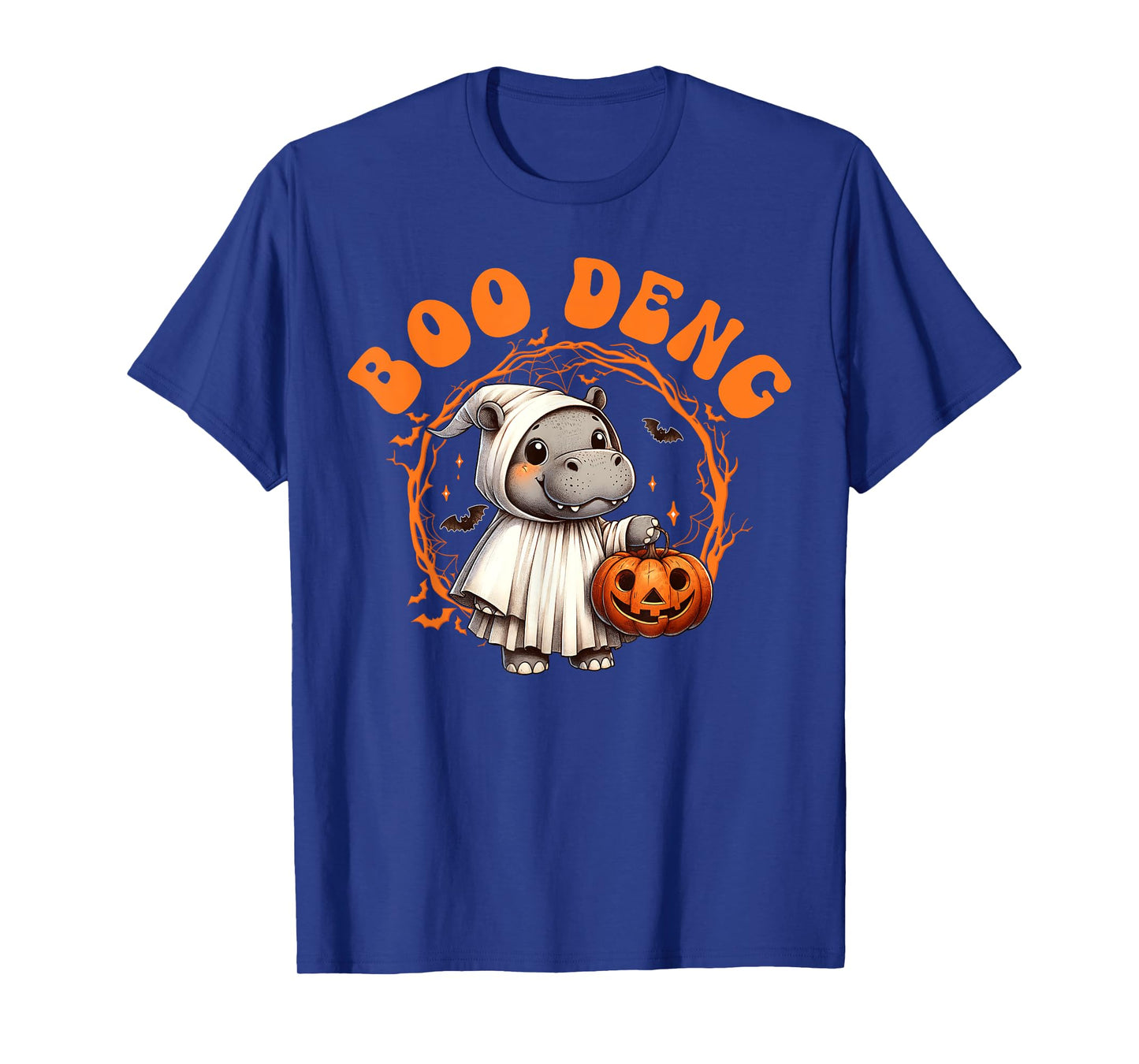 Boo Deng Moo Deng Hippo Baby Pygmy Hippopotamus Halloween T-Shirt
