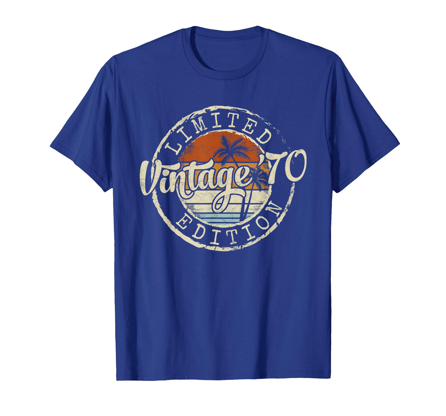 Vintage 1970 55th Birthday Gifts For Men Women 55 Year Old T-Shirt