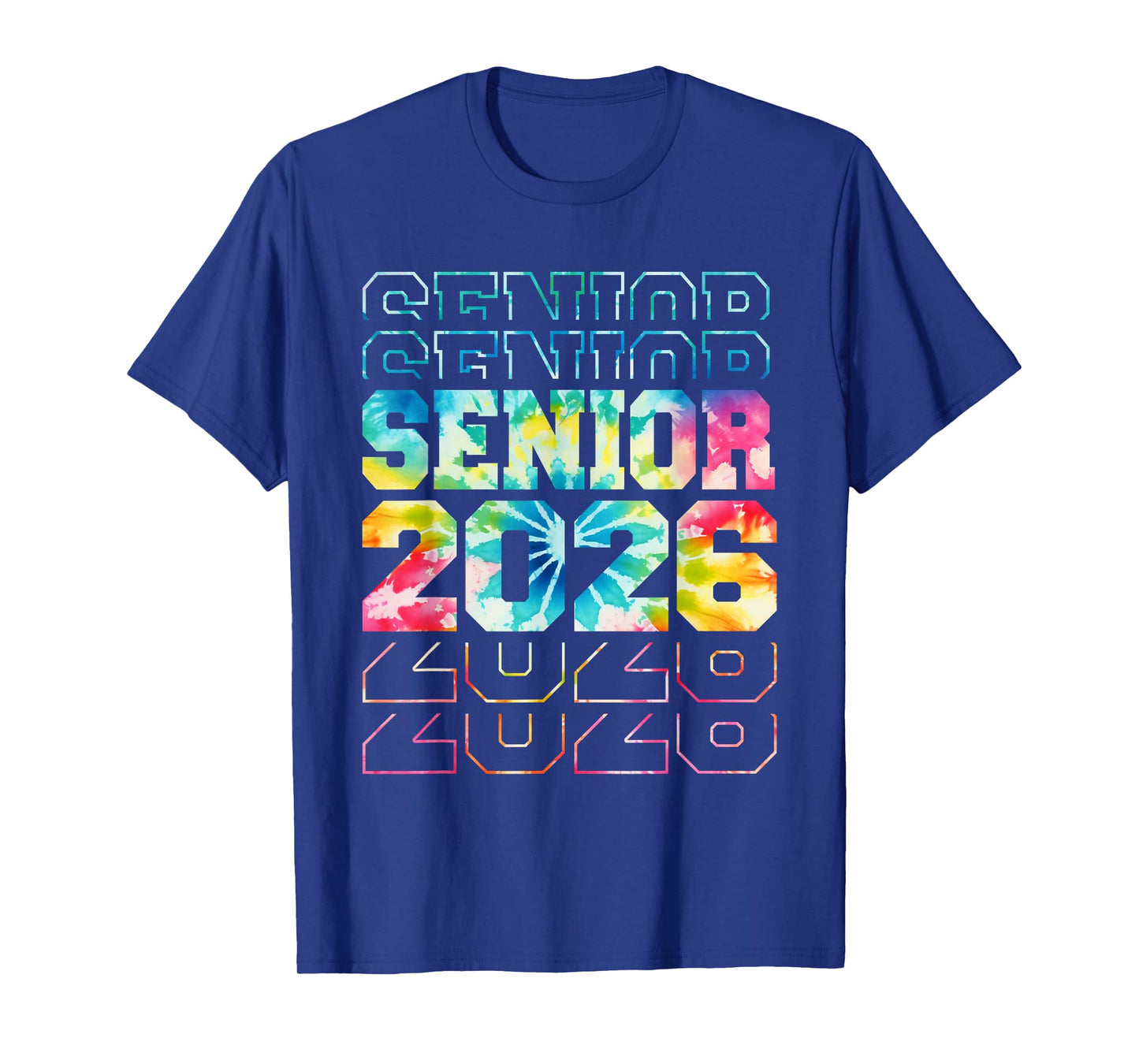 Class of 2026 Tie Dye Graduation 2026 Senior 2026 Men Women T-Shirt