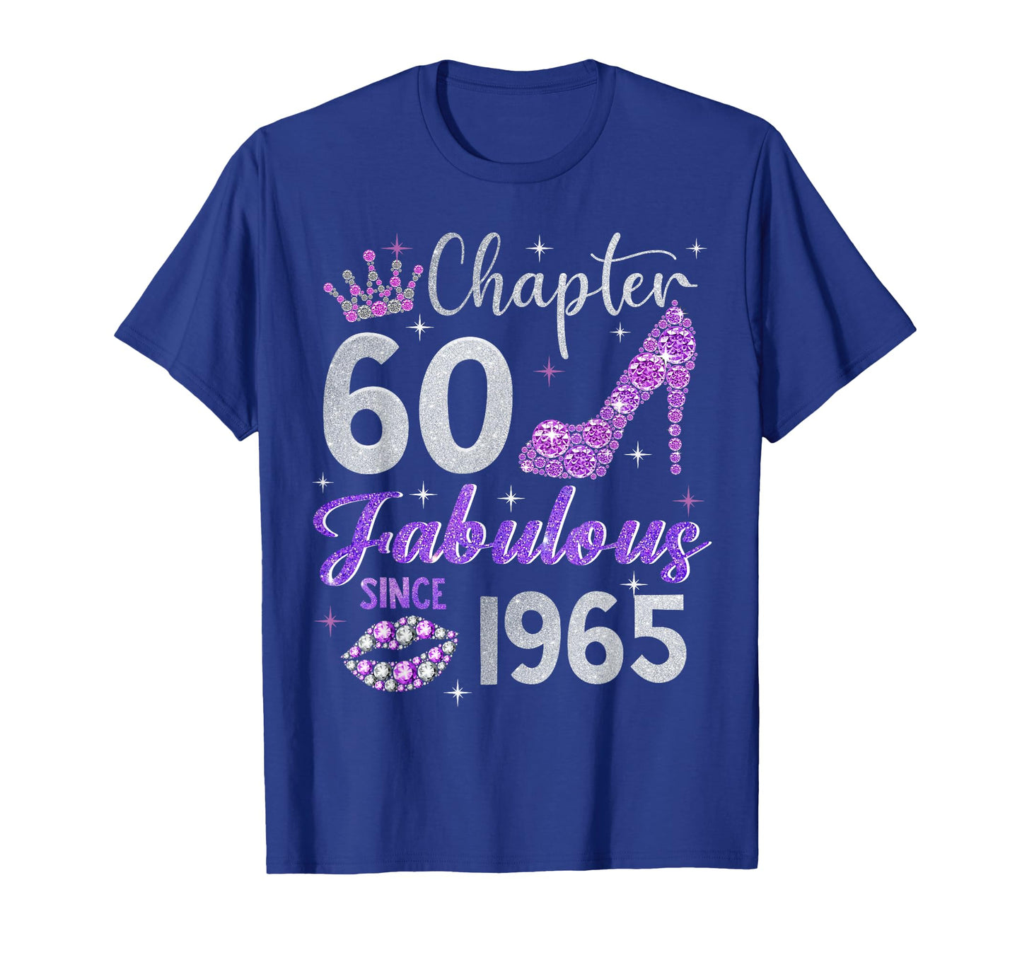 Chapter 60 Fabulous Since 1965 60th Birthday Women Girl T-Shirt
