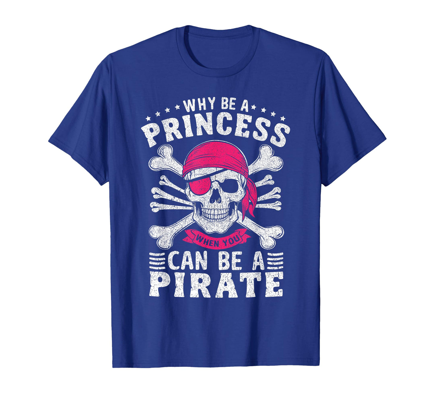 Funny Pirate Costume Princess For Women Girls Kids Pirate T-Shirt