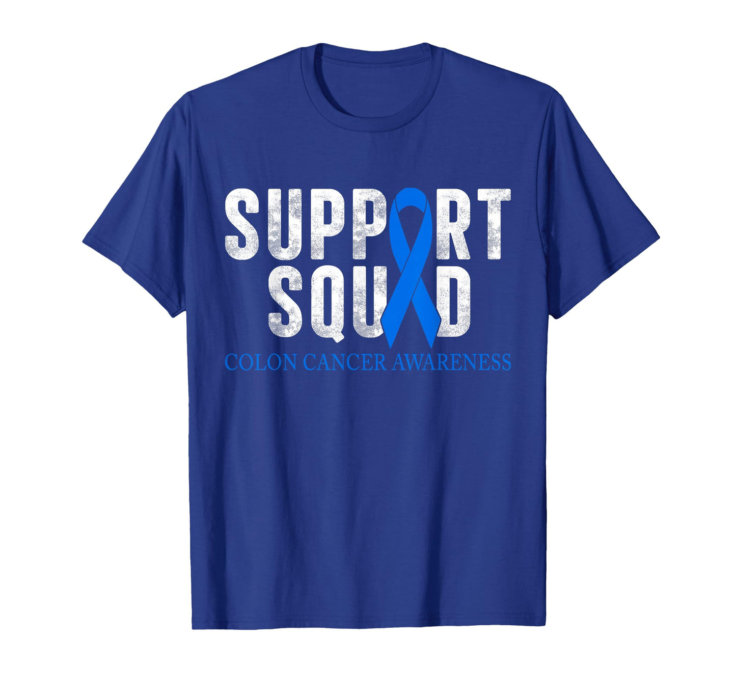 Colon Cancer Shirt Colon Cancer Awareness Support Squad T-Shirt