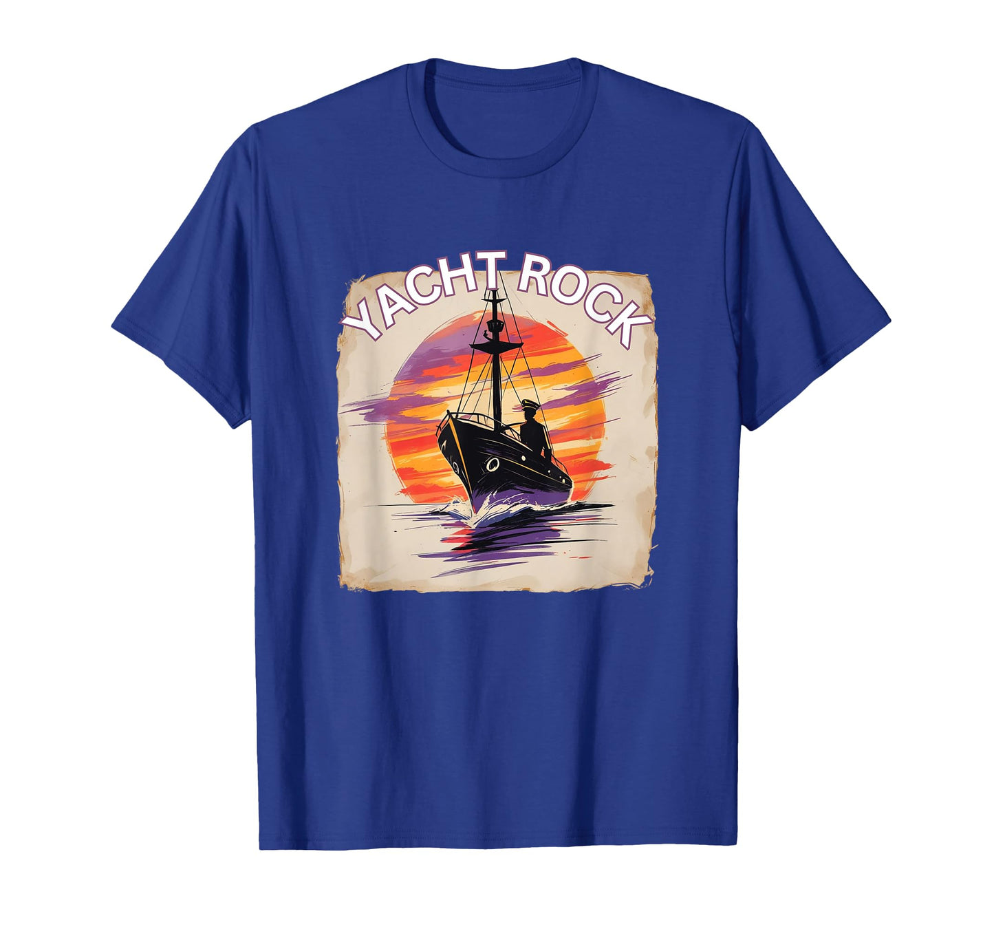 Yacht Rock Boating Drinking Maritime Party Fun T-Shirt
