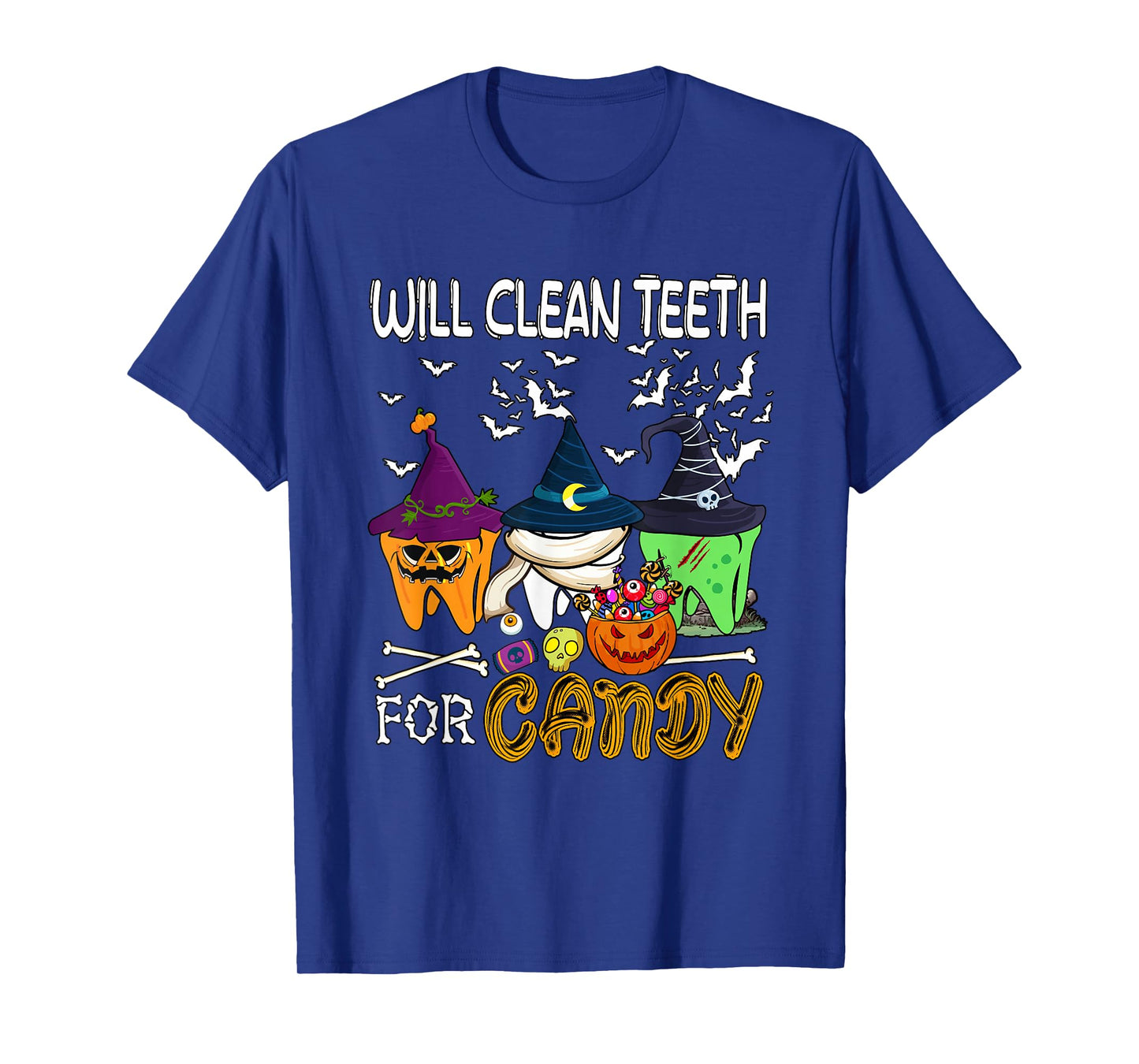 Will Clean Teeth For Candy Christmas Dentis Lover Team T-Shirt