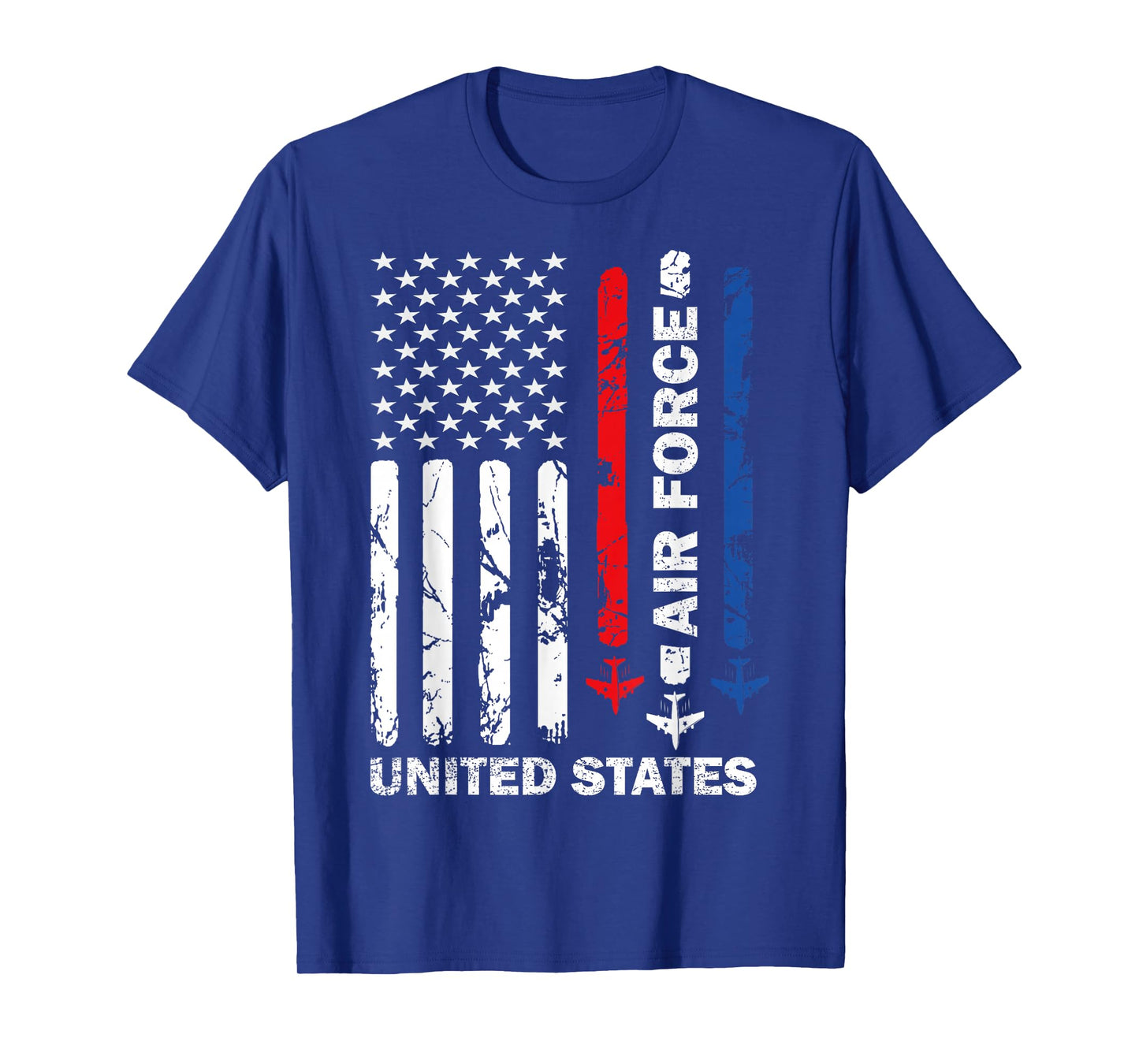 United States Air Force American Vintage USA Flag Patriotic T-Shirt