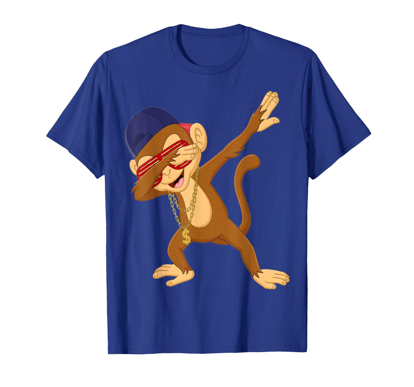 Dabbing Monkey Dab Dance Funny Monkey Graphic T-Shirt