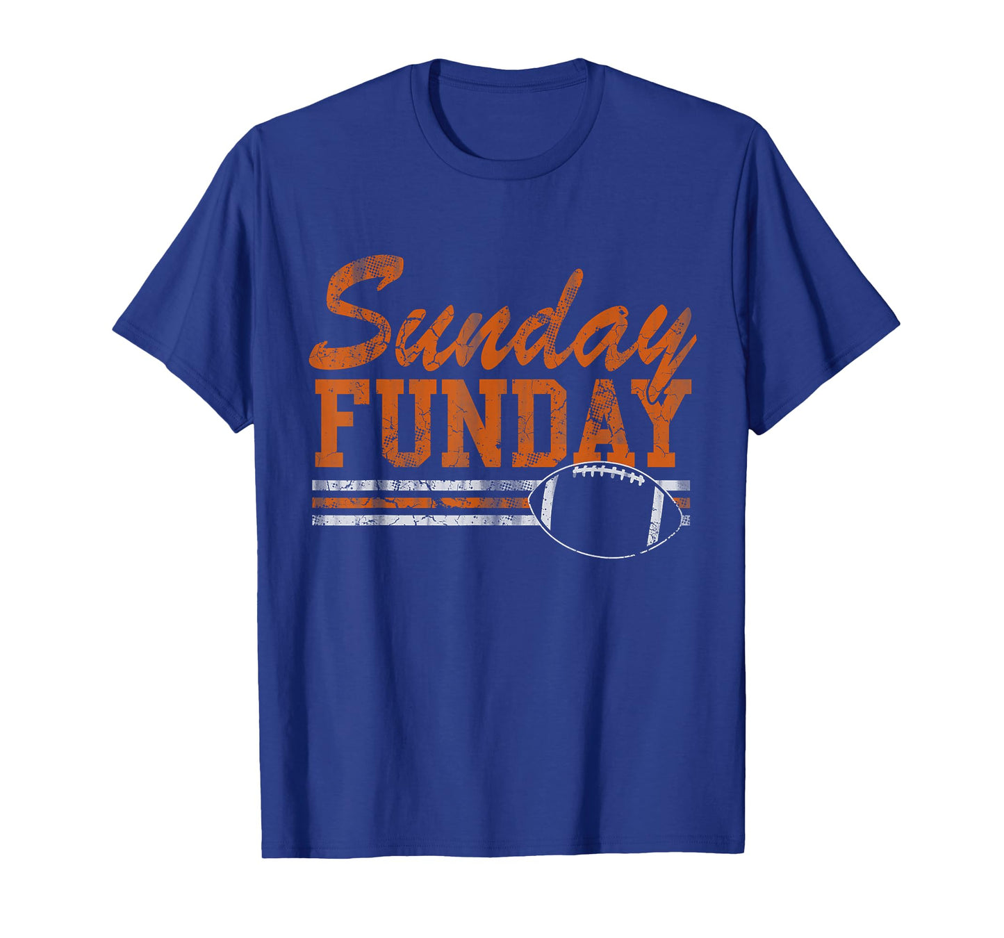 Retro Sunday Funday Football Fan Men Women Kids T-Shirt