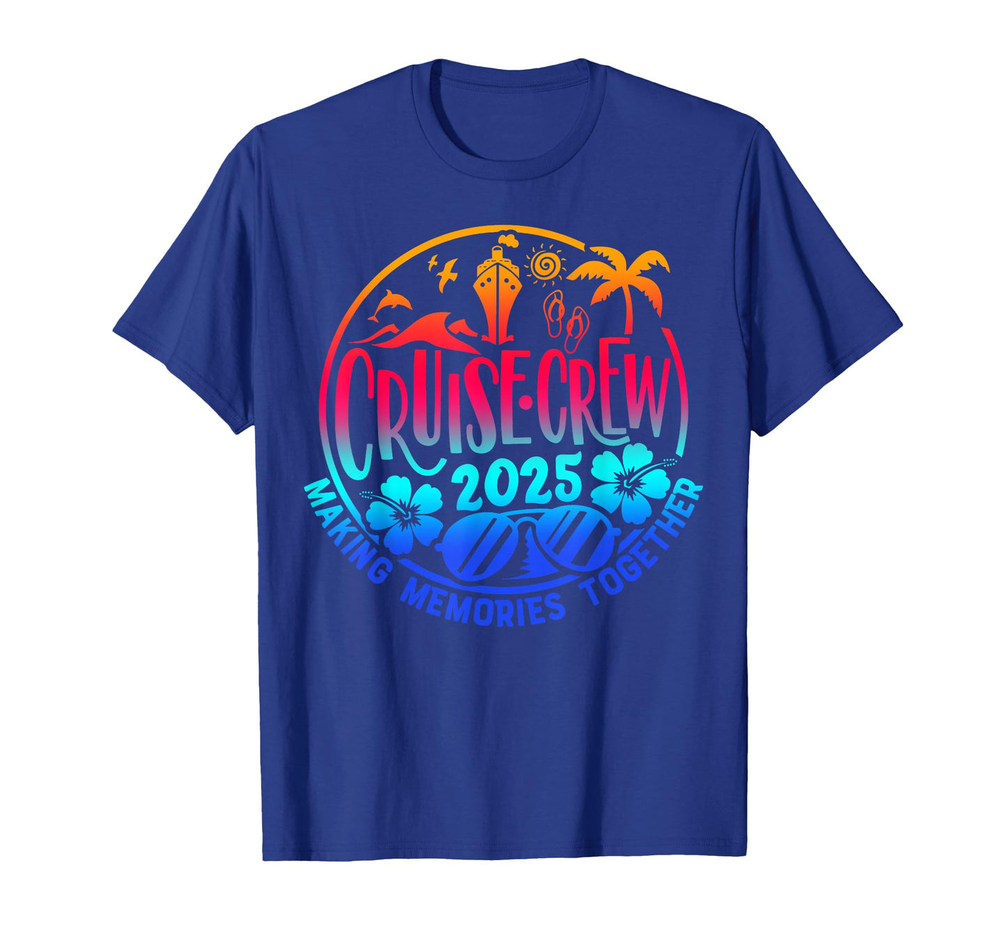 Cruise Crew 2025 Family Friends Vacation Matching Group Trip T-Shirt
