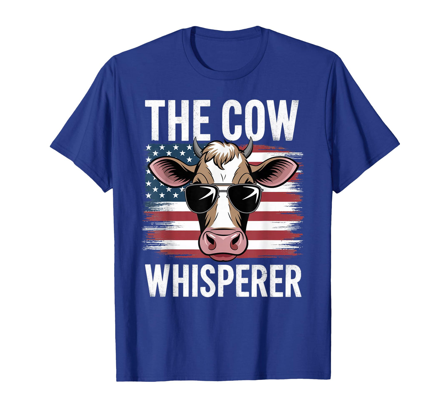 Men Women The Cow Whisperer Farmer Animal Farm Funny T-Shirt