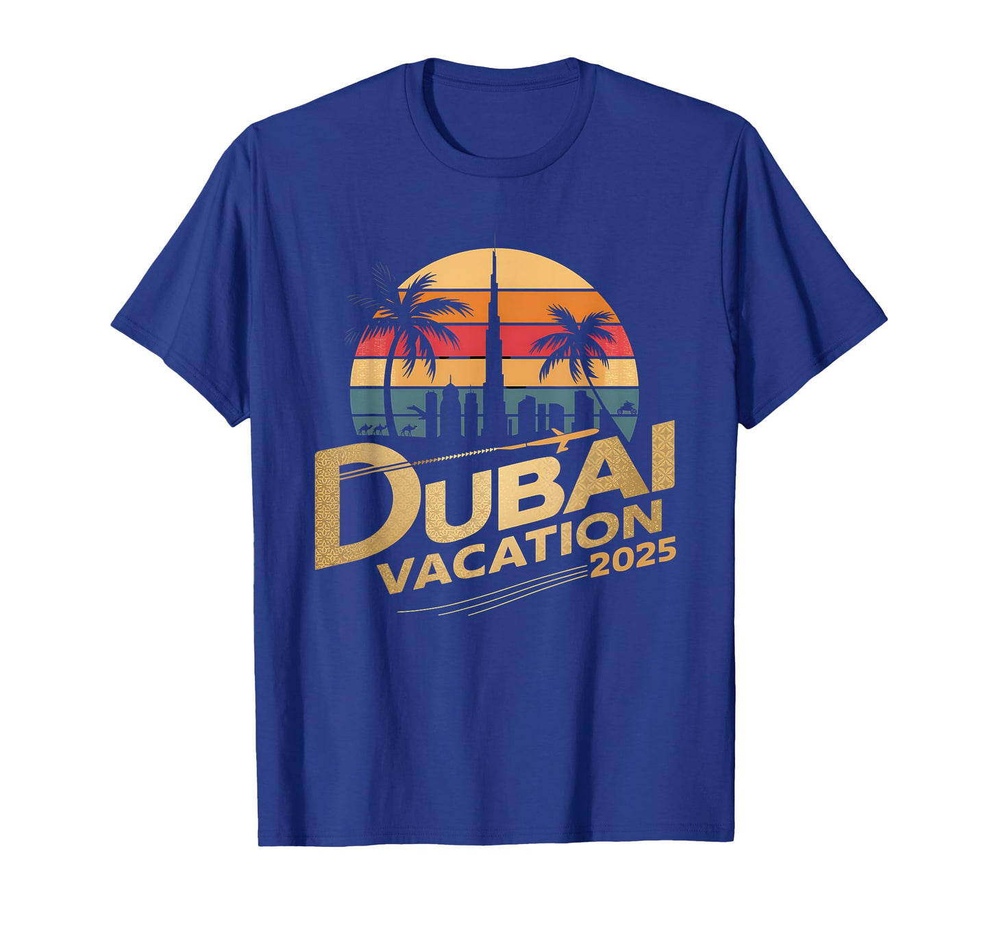 Dubai Family Friends Vacation 2025 Birthday Group Outfit T-Shirt
