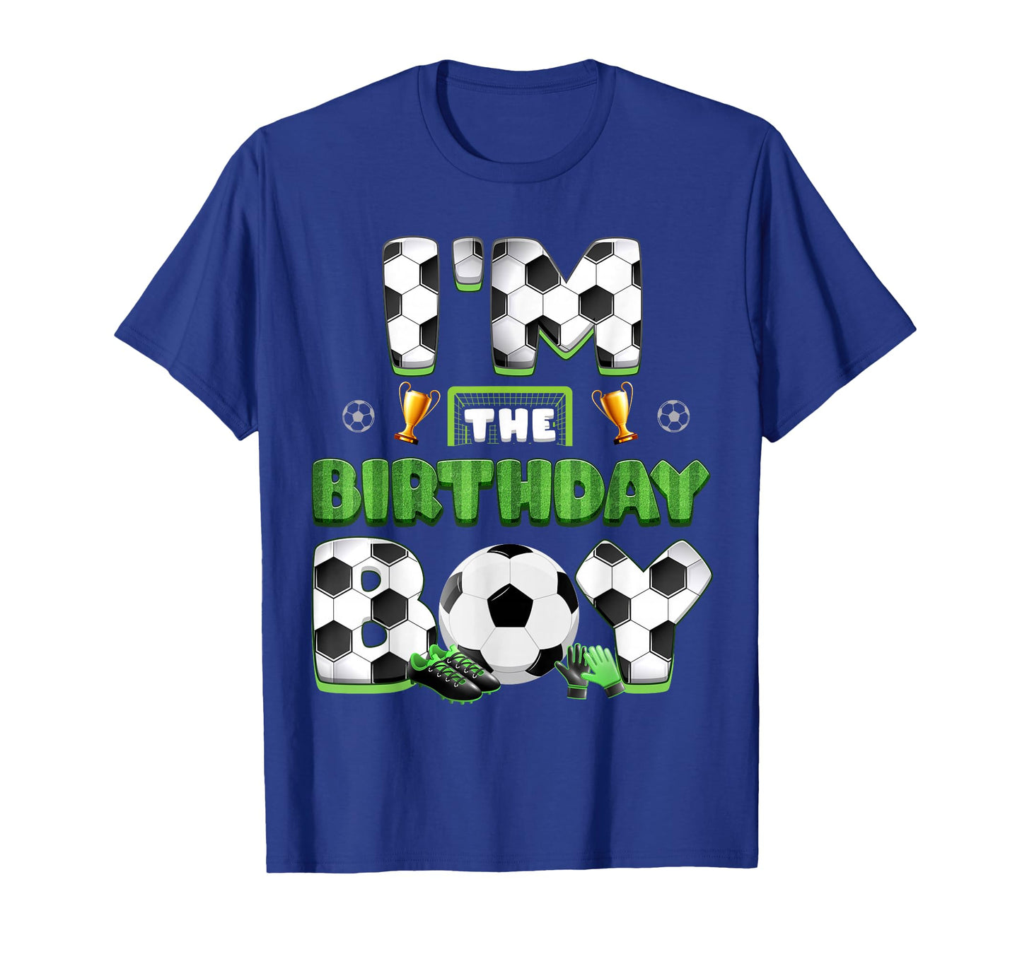 Im The Birthday Boy Soccer Group Family Matching Party T-Shirt
